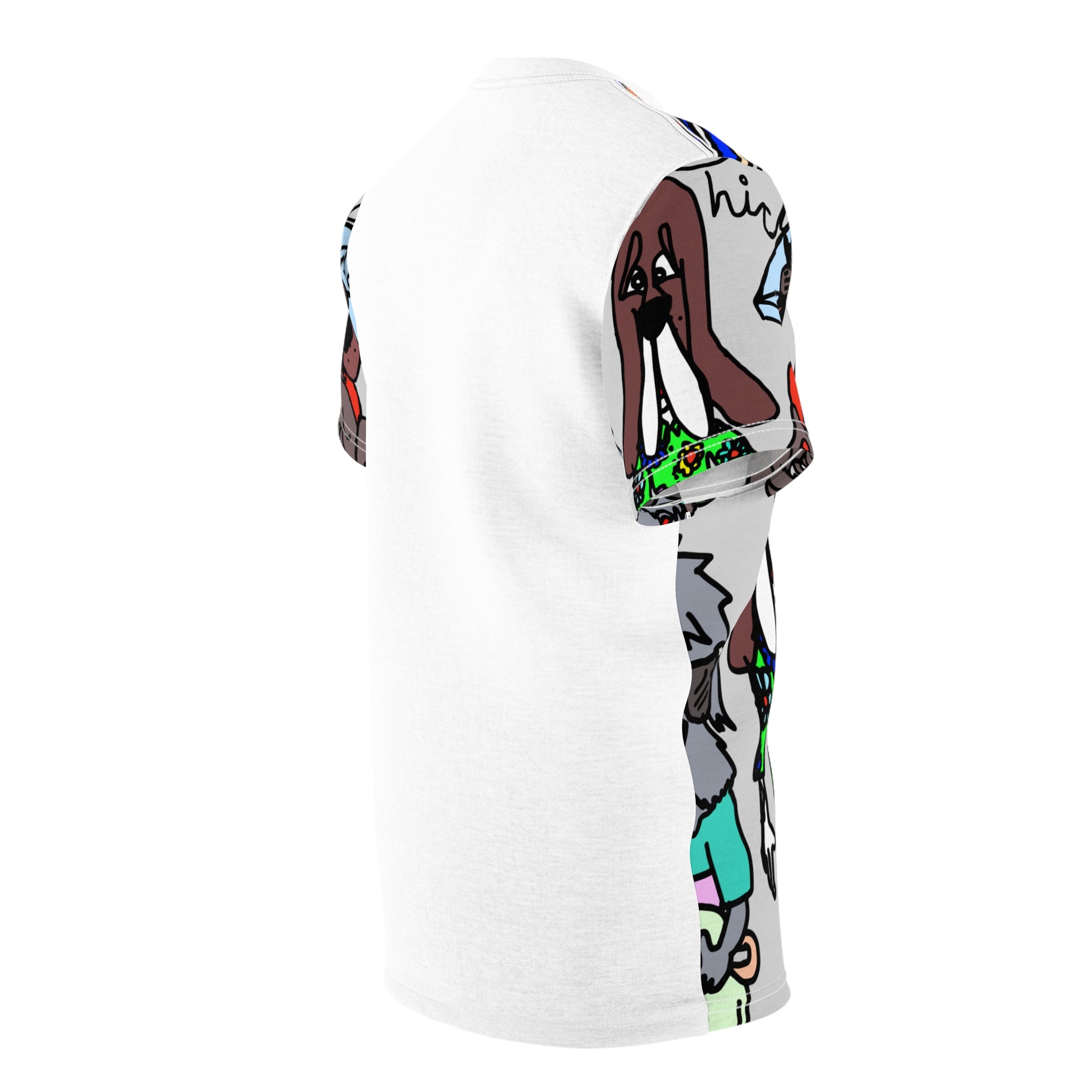 Old Dogs New Tricks Unisex Cut & Sew Tee (AOP)