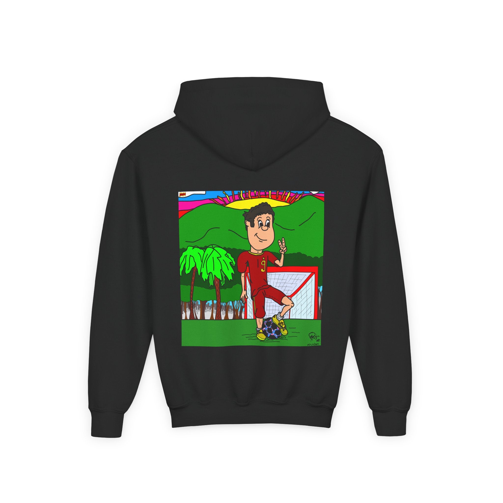 Pepe Fútbol- Youth Heavy Blend Hooded Sweatshirt