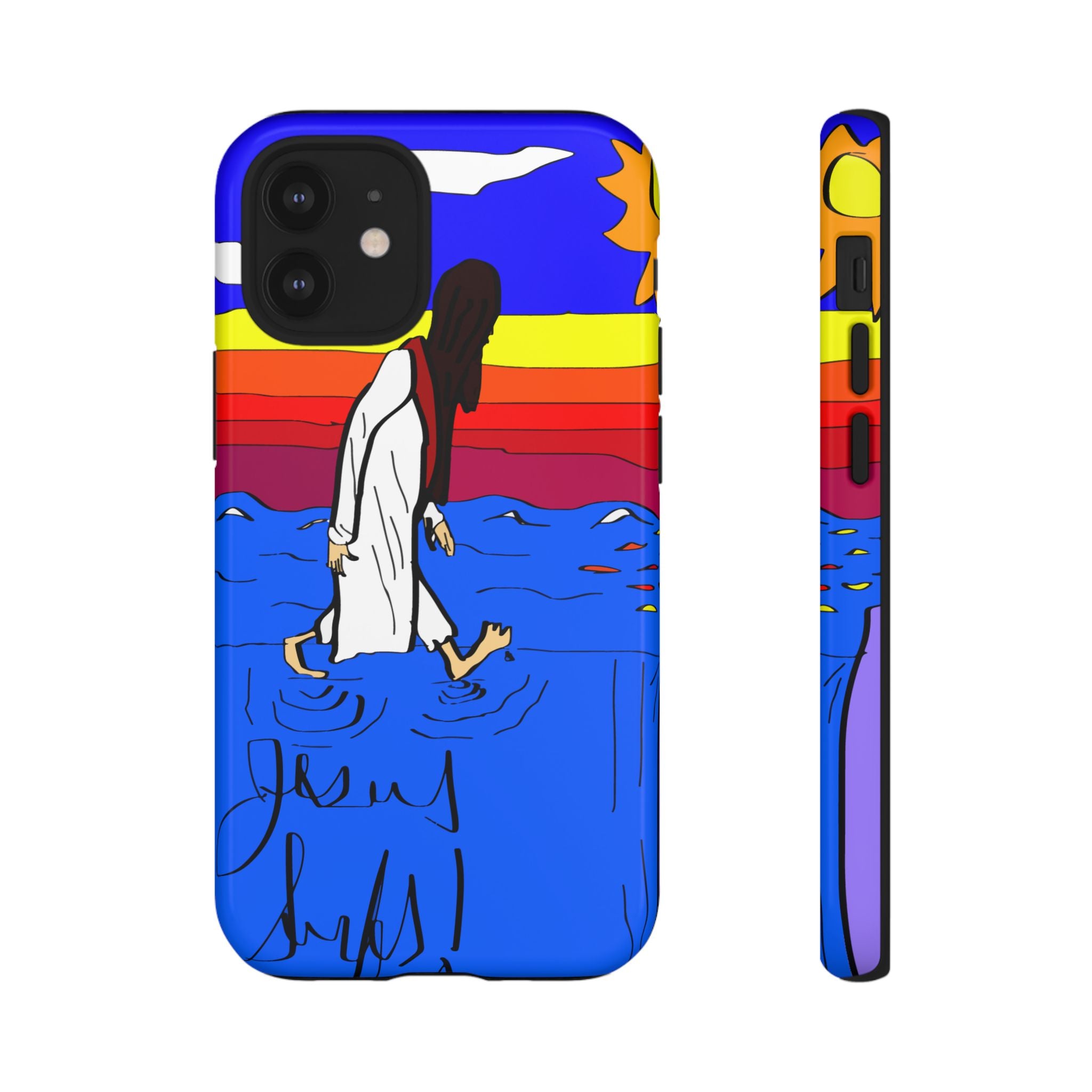 Jesus Surfs “Walks On Water” Tough Cases