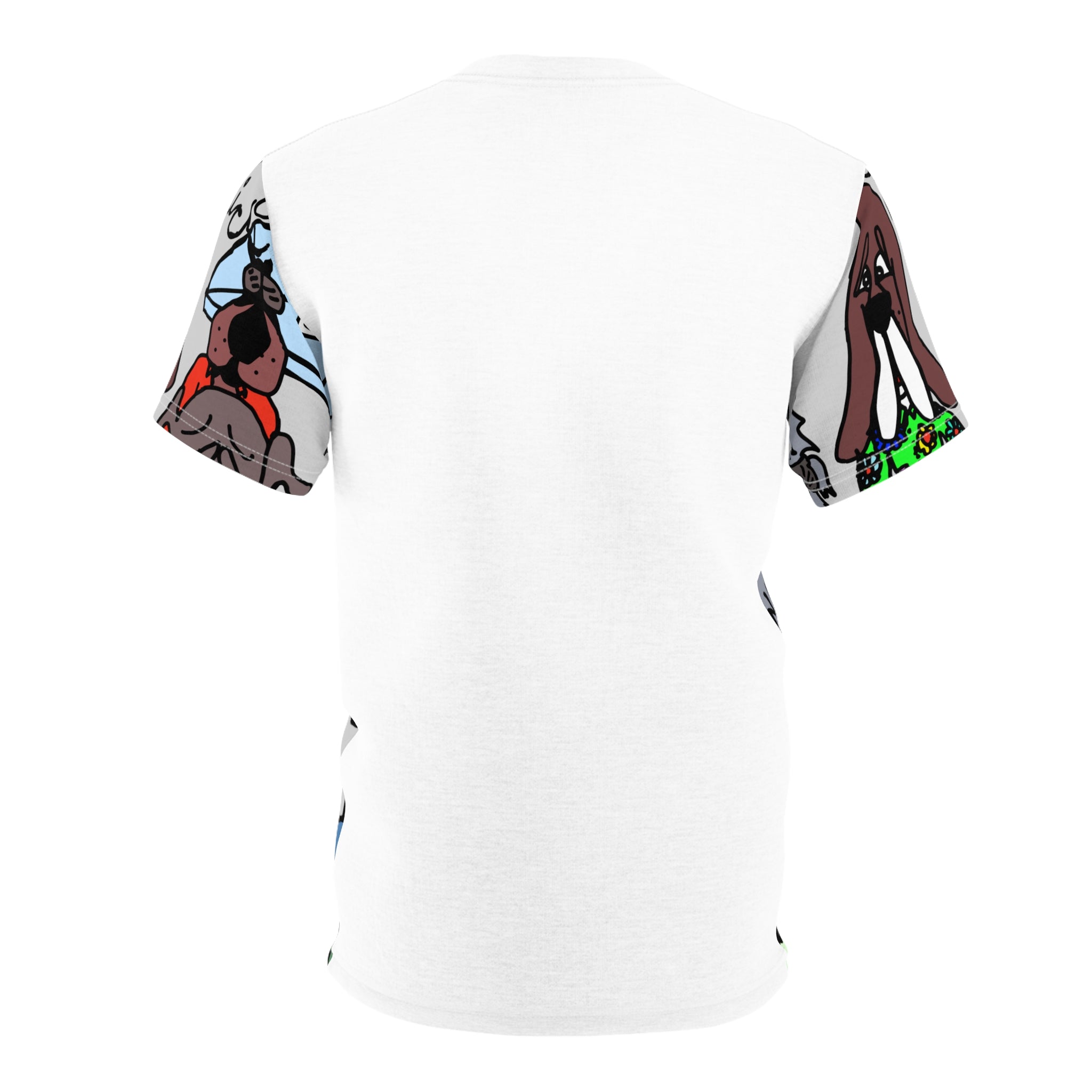 Old Dogs New Tricks Unisex Cut & Sew Tee (AOP)