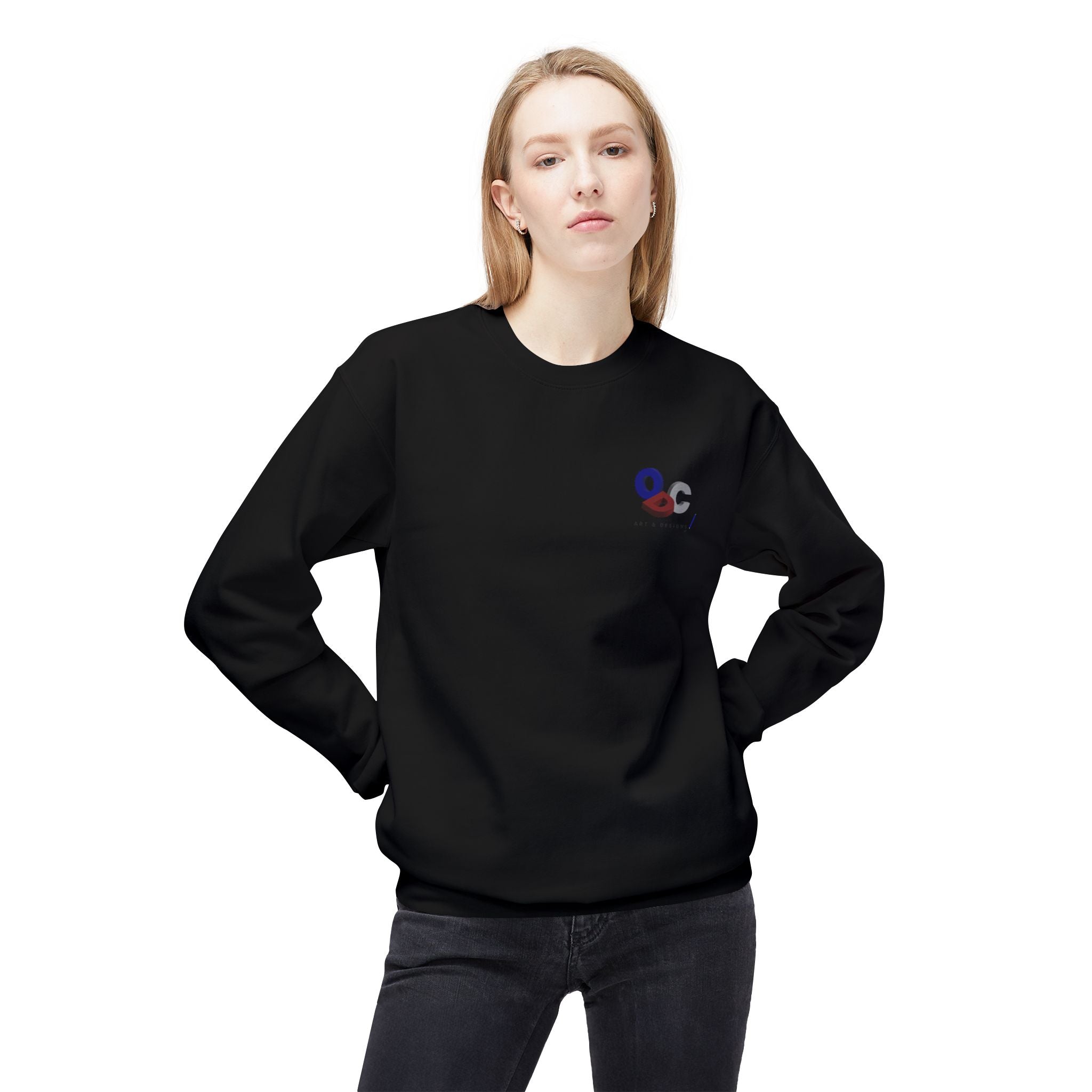 Snowy Peaks - Unisex Midweight Softstyle Fleece Crewneck Sweatshirt