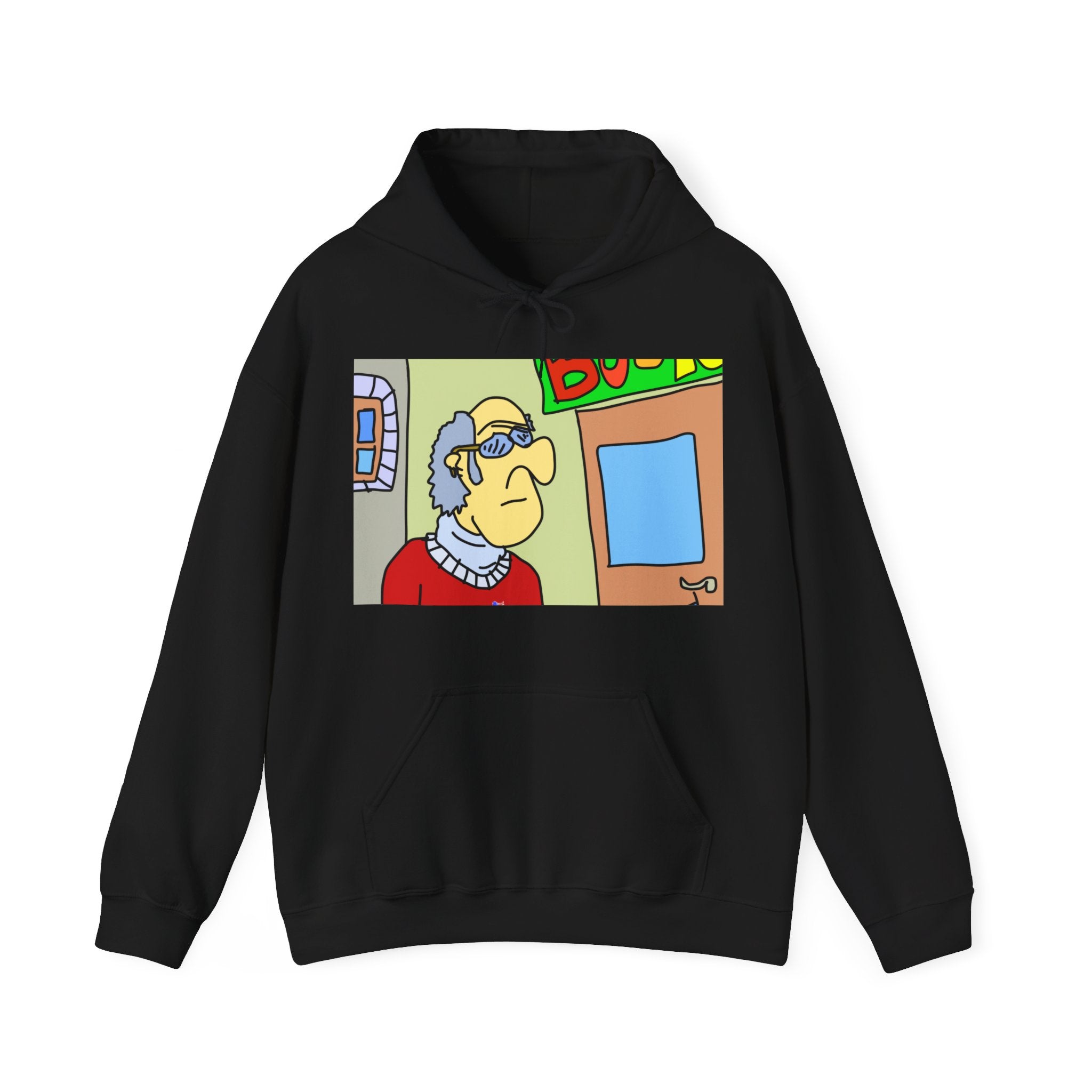 Time Traveling Bookstore George Unisex Heavy Blend™ Hooded Sweatshirt
