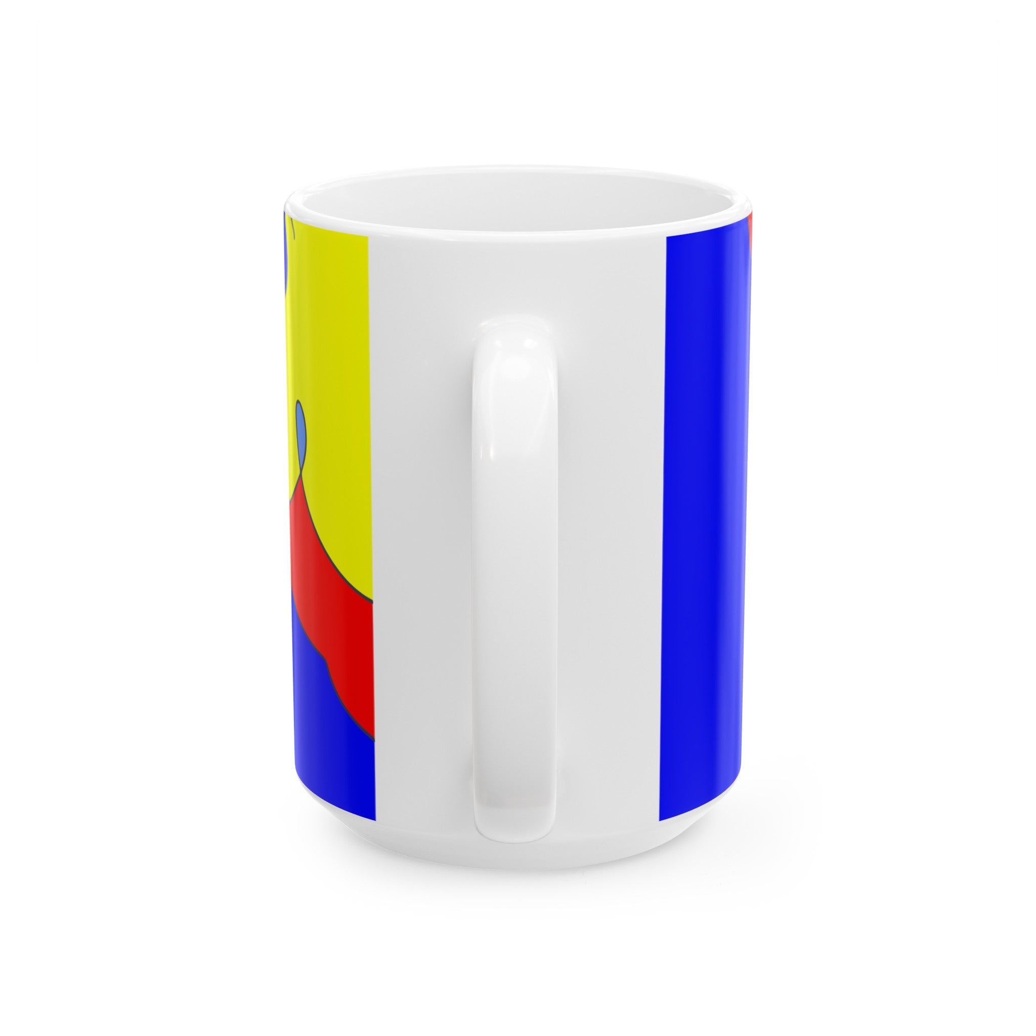 Pink Swan Ceramic Mug, (11oz, 15oz)