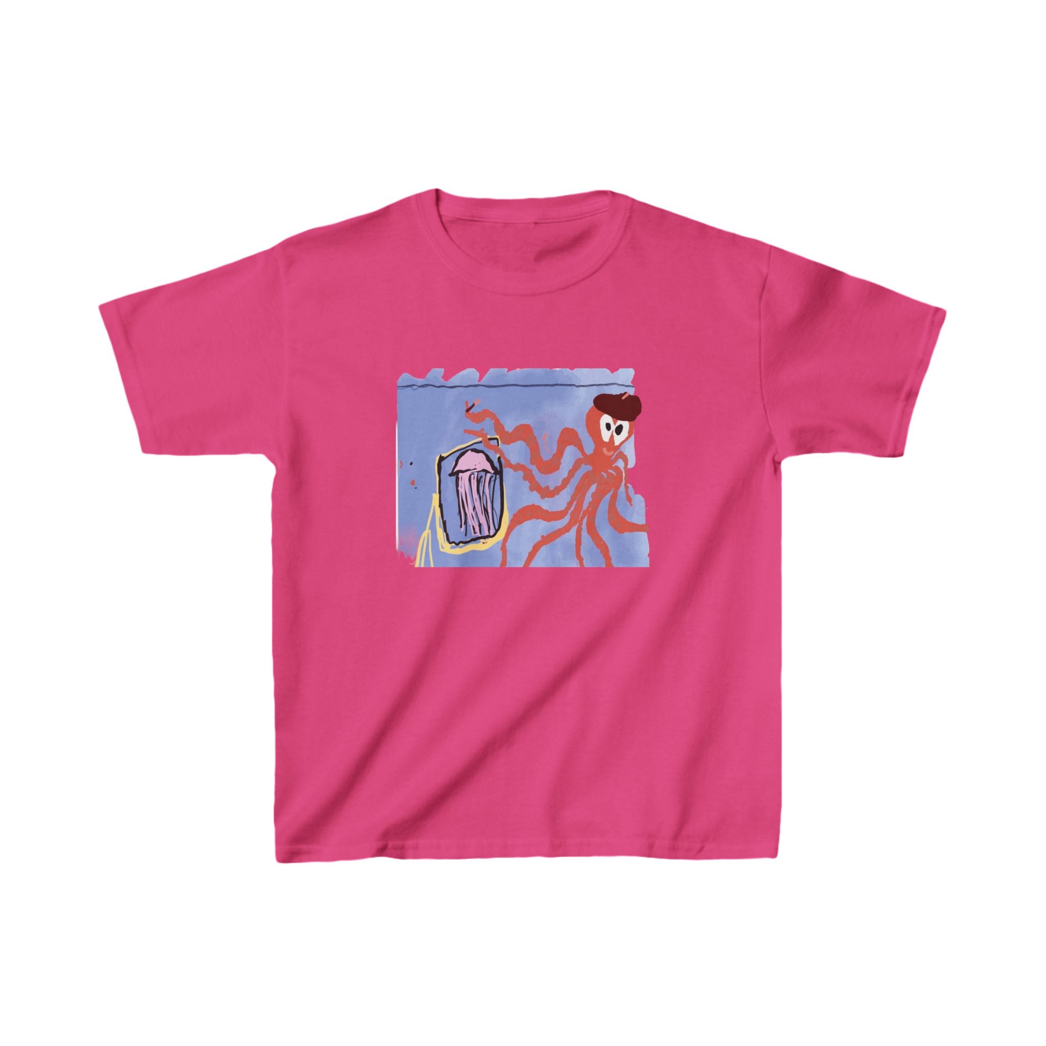 Sky’s Under Sea Masterpiece- Kids Heavy Cotton™ Tee