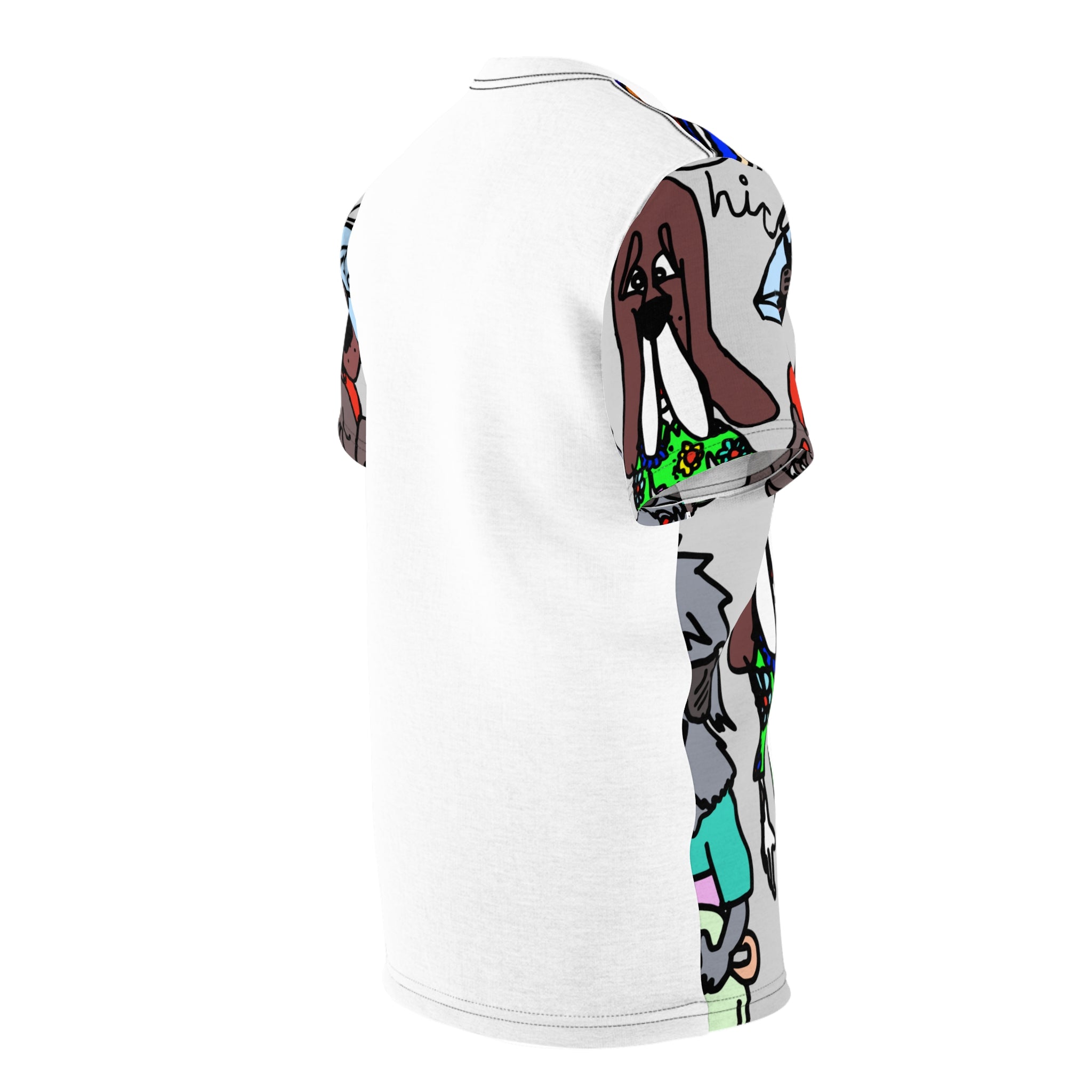 Old Dogs New Tricks Unisex Cut & Sew Tee (AOP)