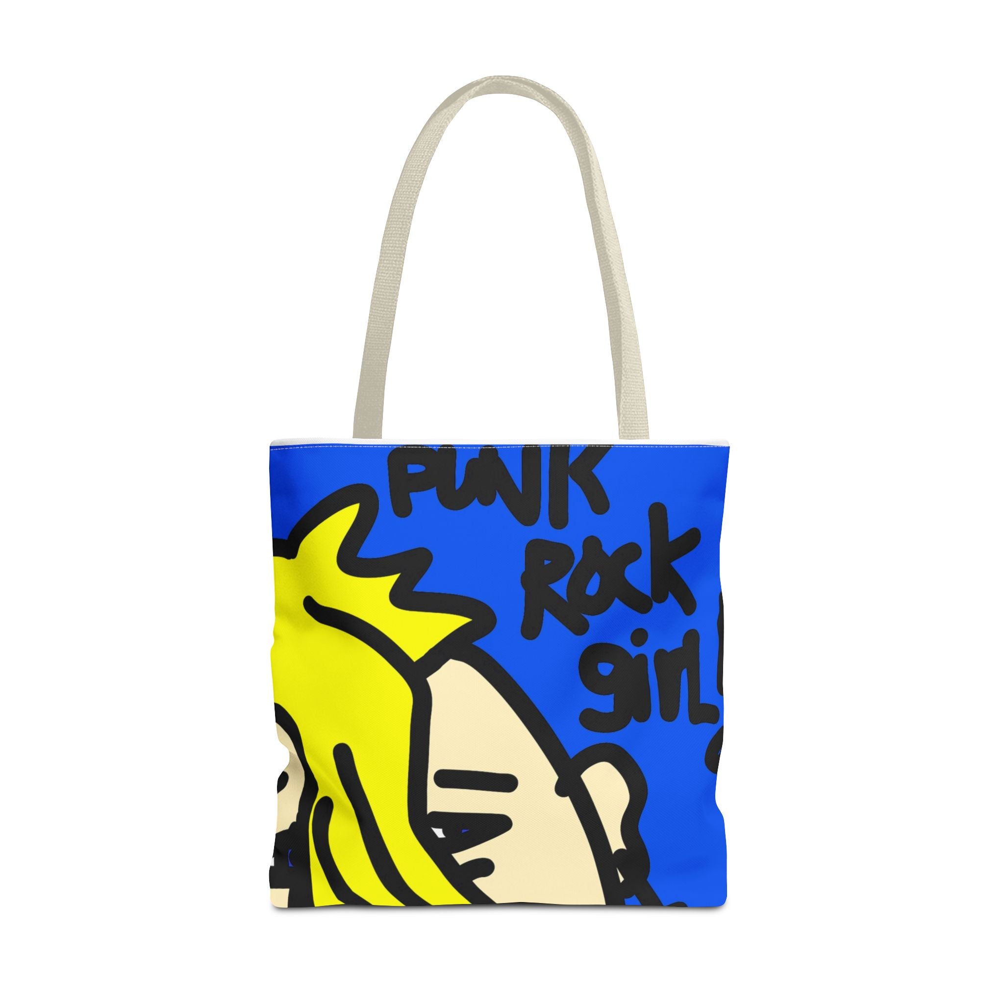 80’s Punk Rock Girl - Tote Bag (AOP)