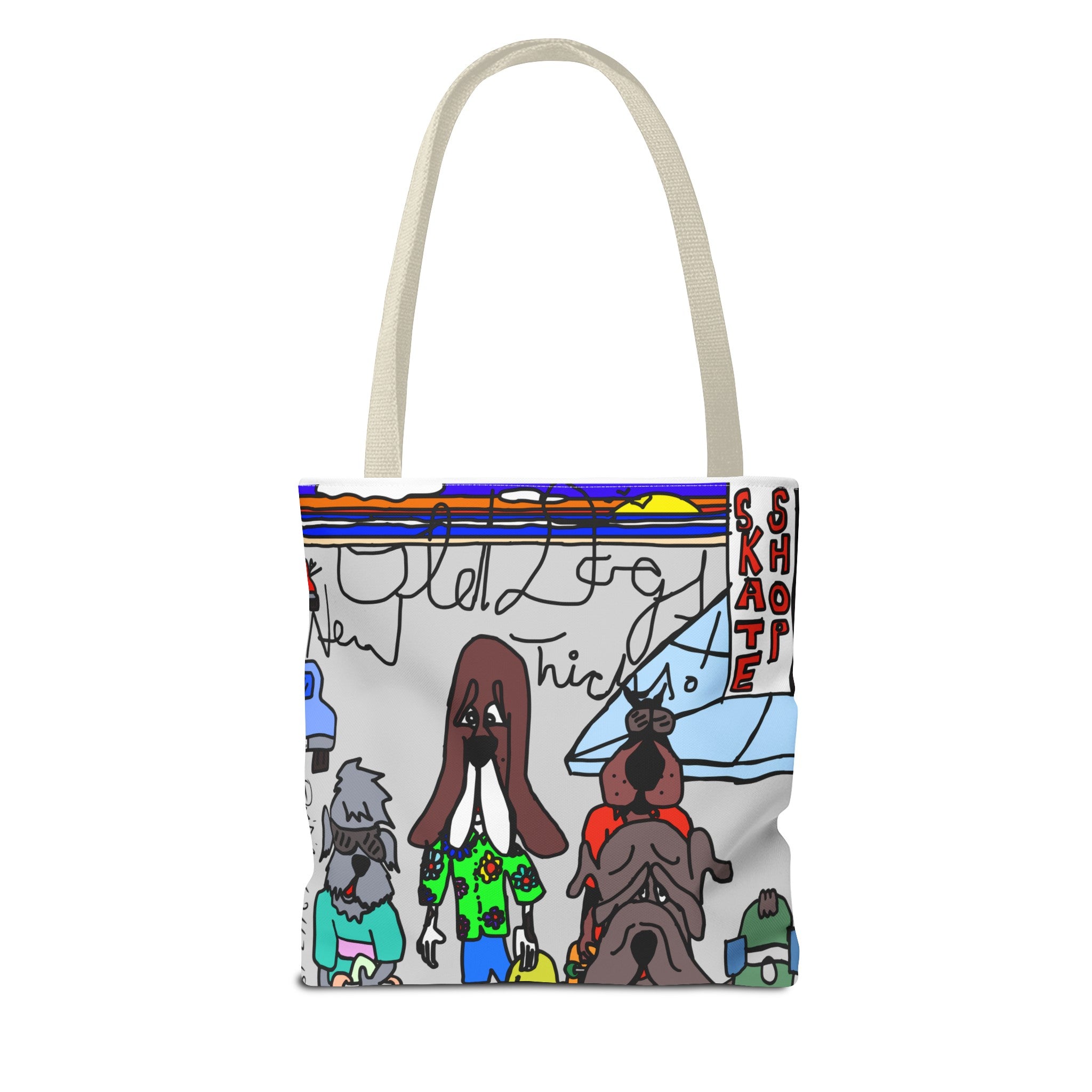 Old Dogs New Tricks Tote Bag (AOP)