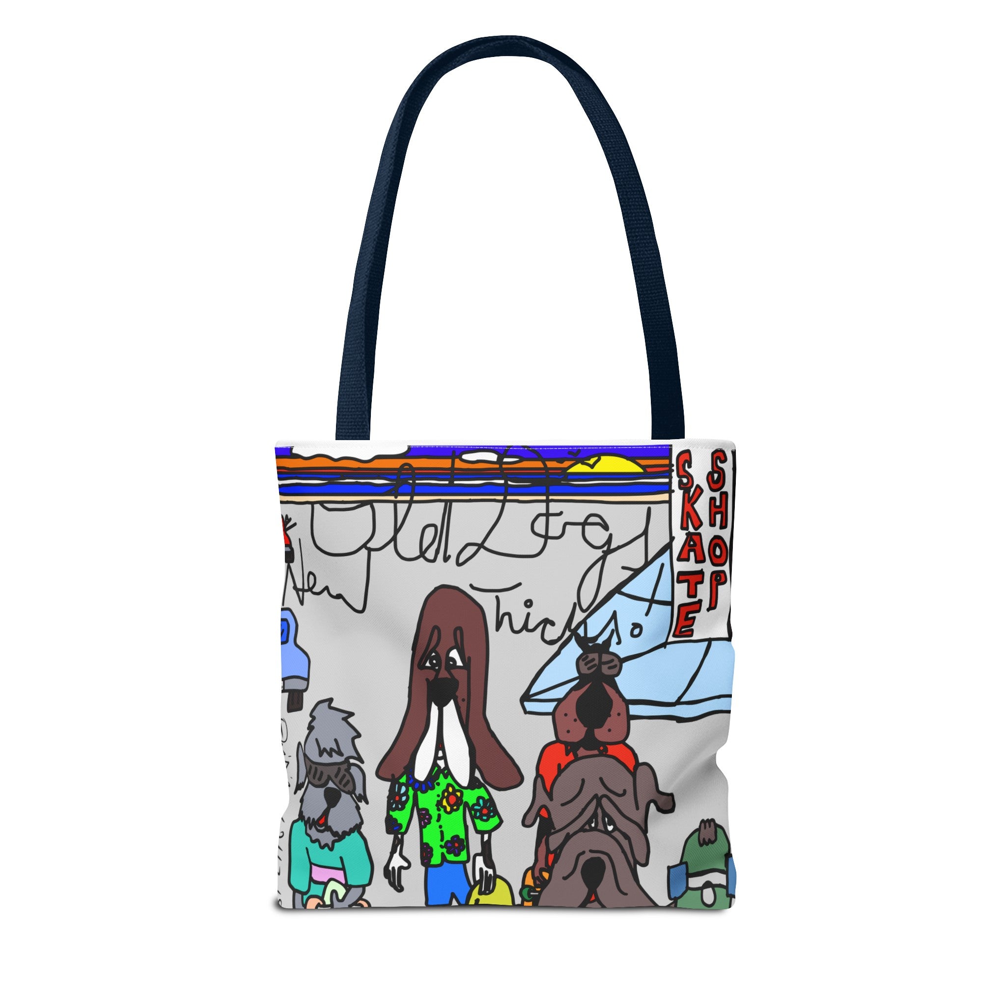 Old Dogs New Tricks Tote Bag (AOP)