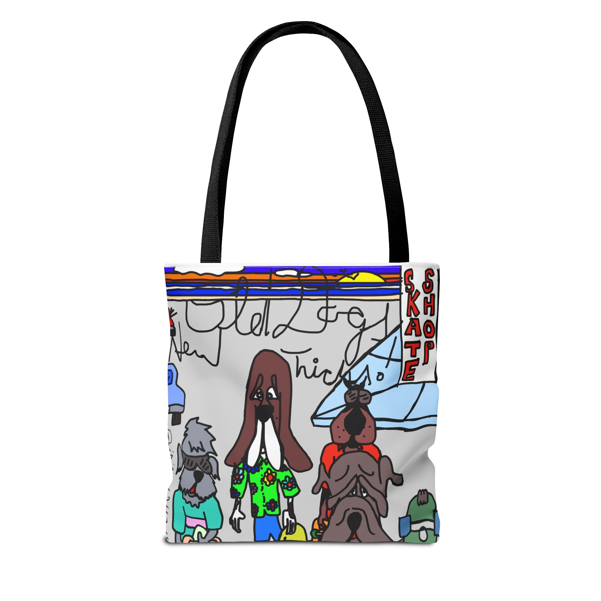 Old Dogs New Tricks Tote Bag (AOP)