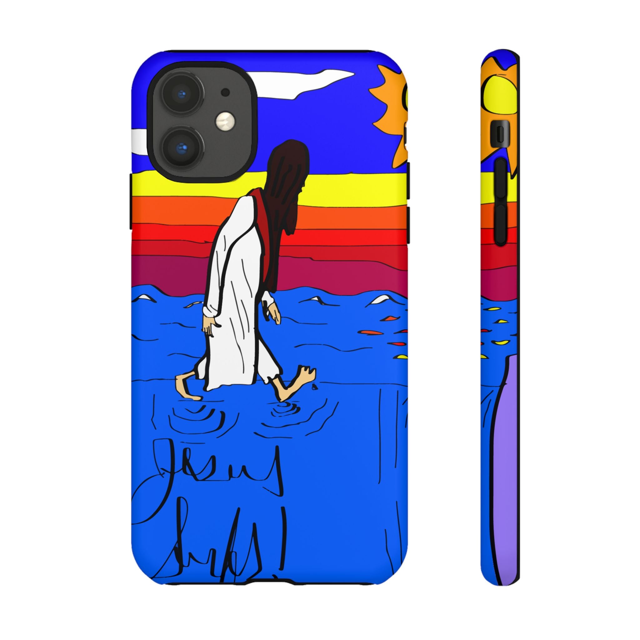 Jesus Surfs “Walks On Water” Tough Cases