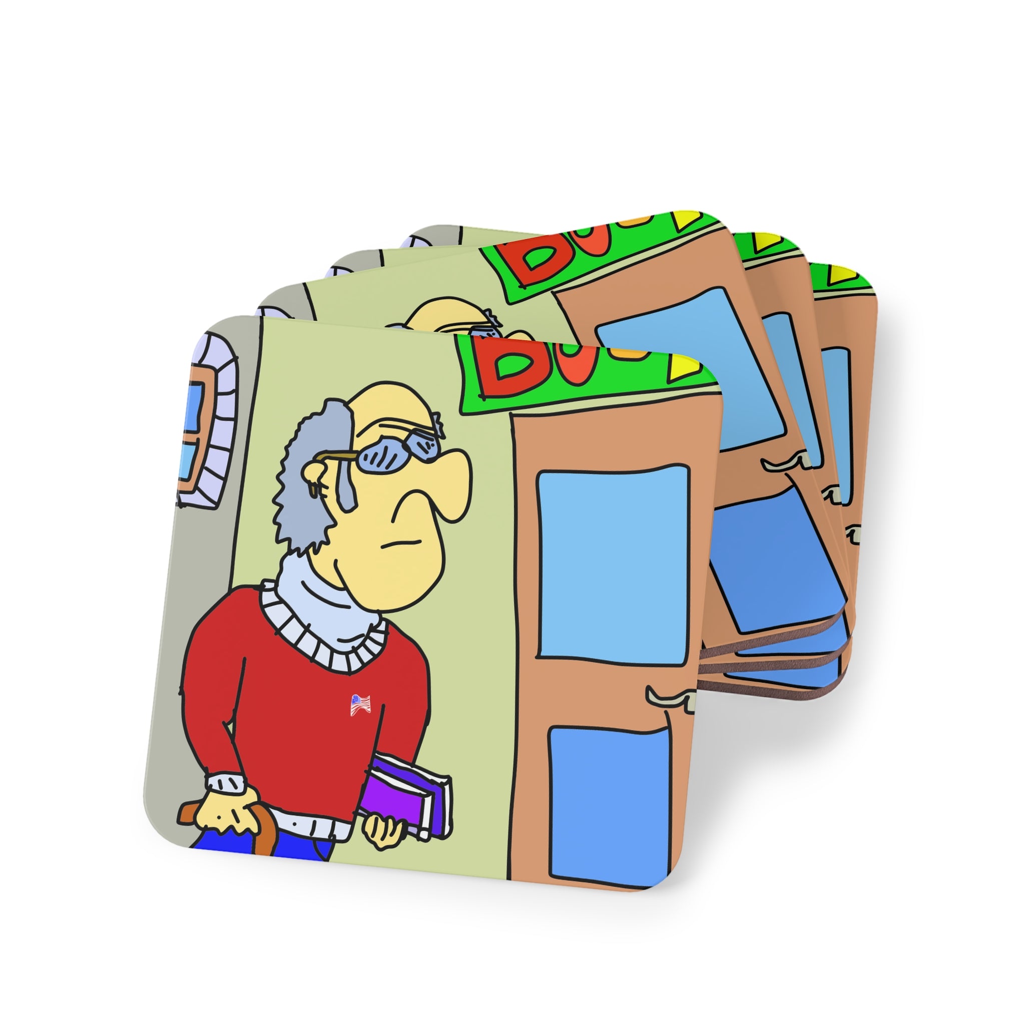 Time Traveling Bookstore George Coasters