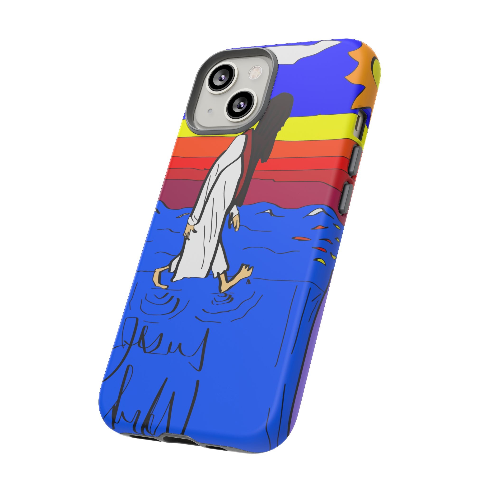 Jesus Surfs “Walks On Water” Tough Cases