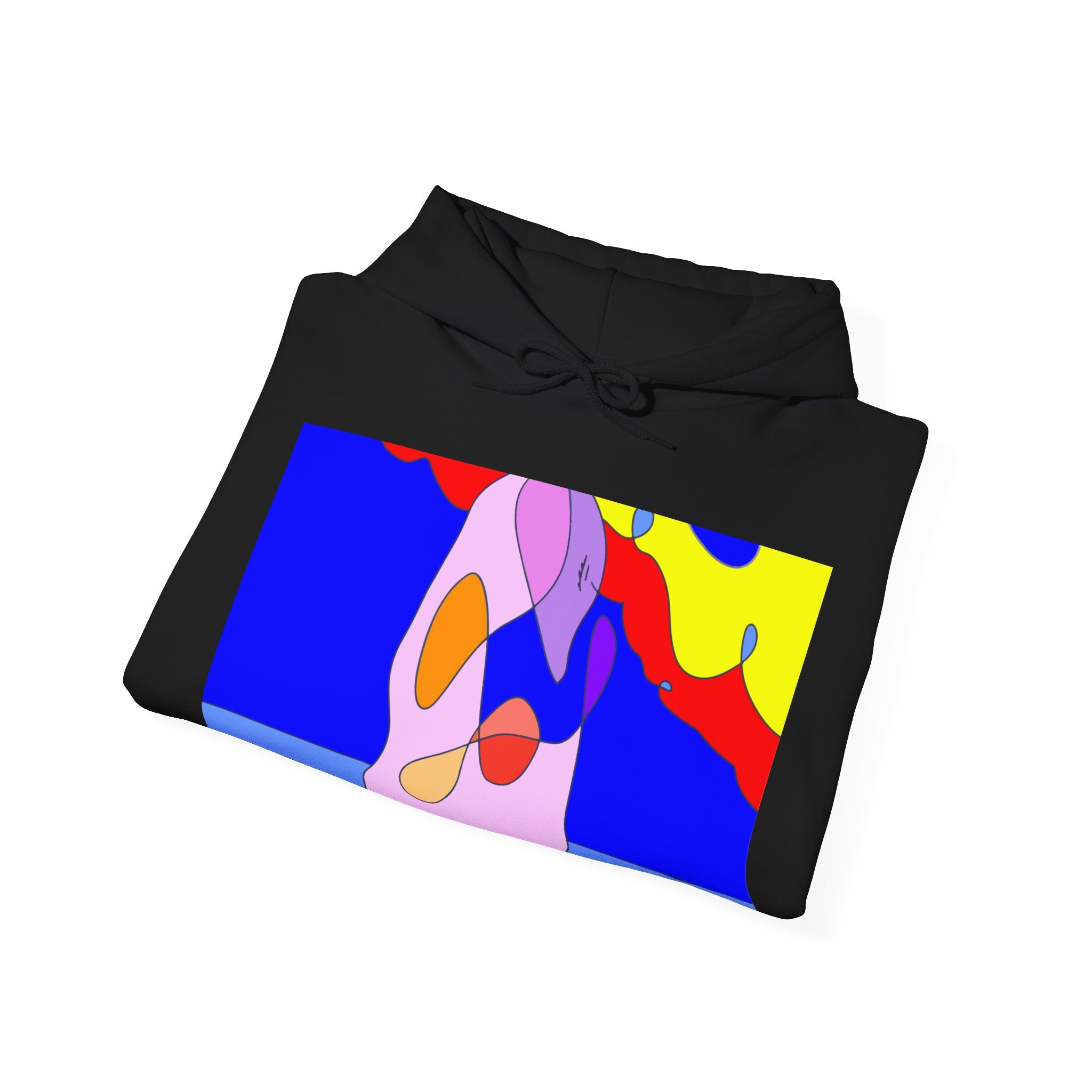 Pink Swan Unisex Heavy Blend™ Hooded Sweatshirt