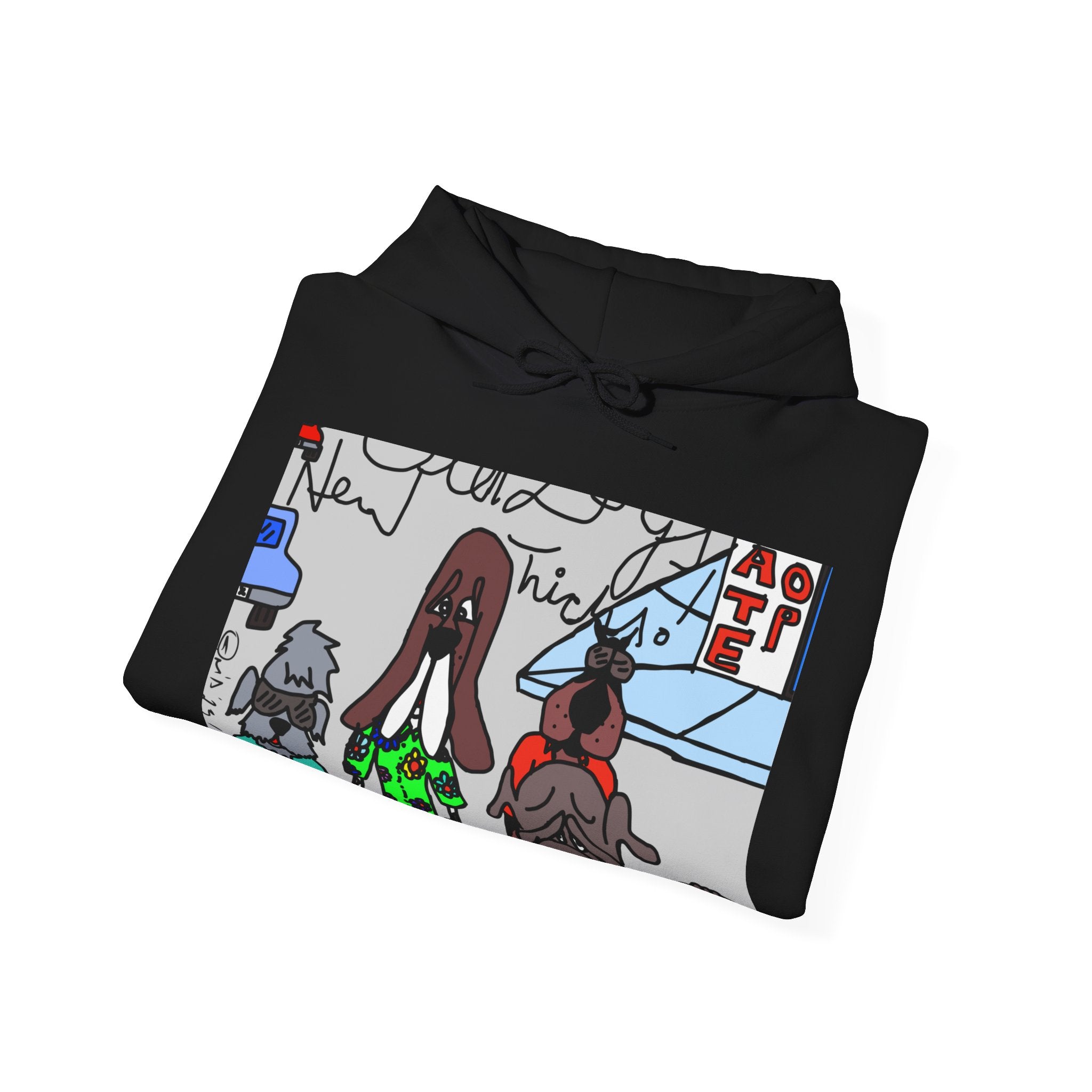 Old Dogs New Tricks Unisex Heavy Blend™ Hooded Sweatshirt