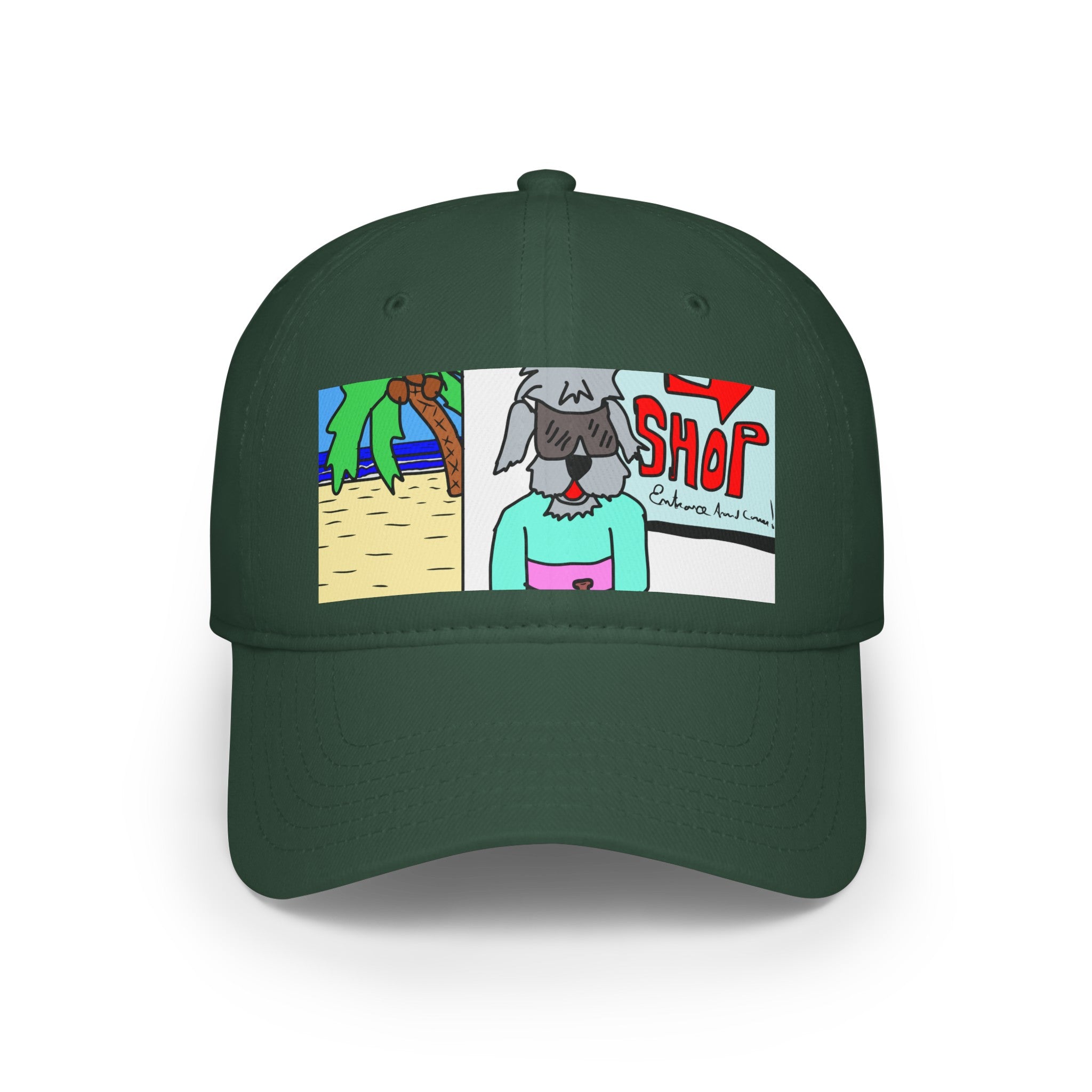 Old Dogs New Tricks - Rufus Low Profile Baseball Cap