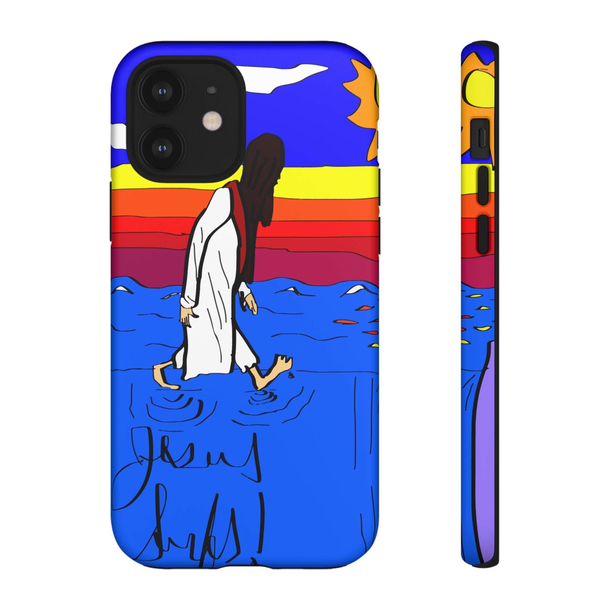 Jesus Surfs “Walks On Water” Tough Cases