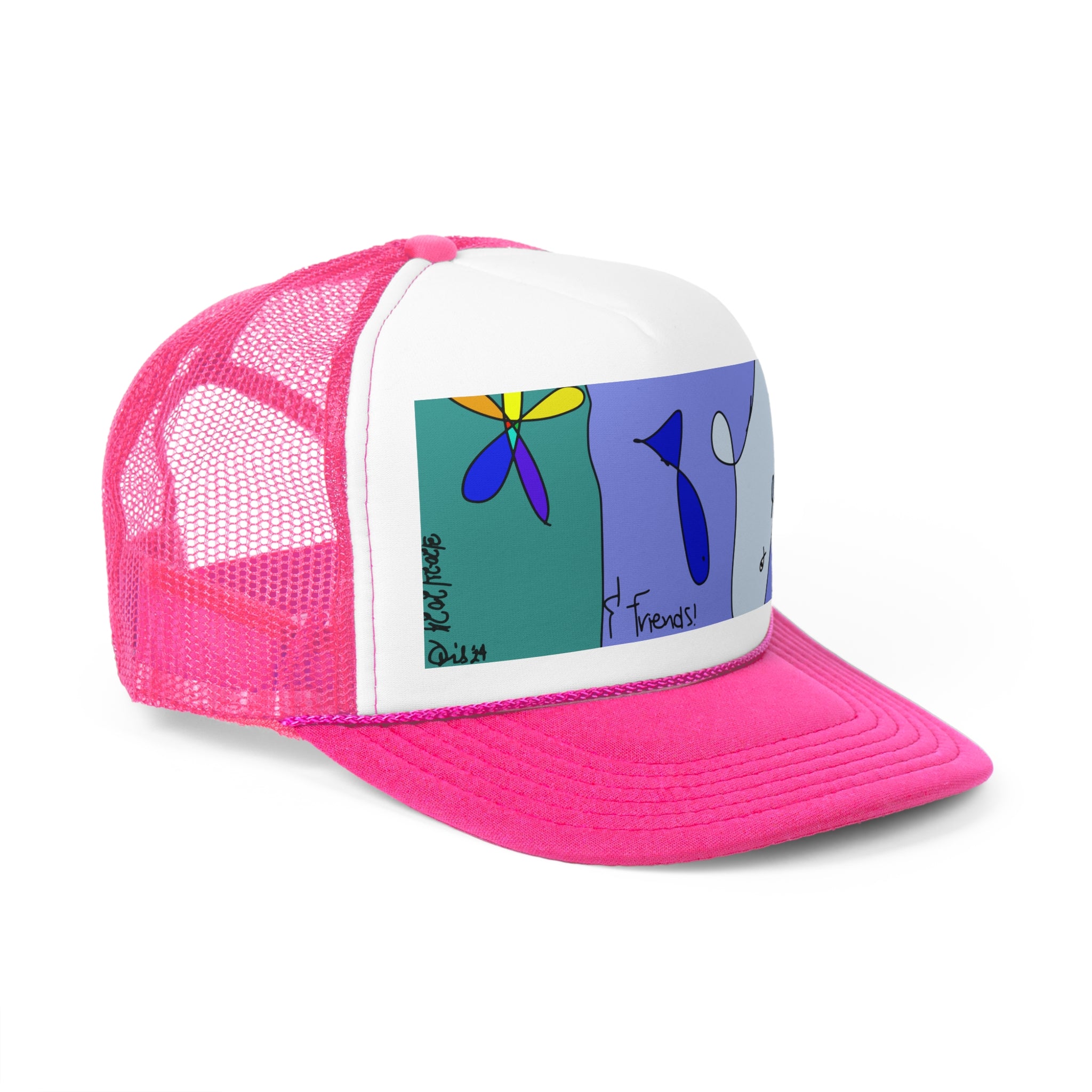 Dolphin & Friends Trucker Caps