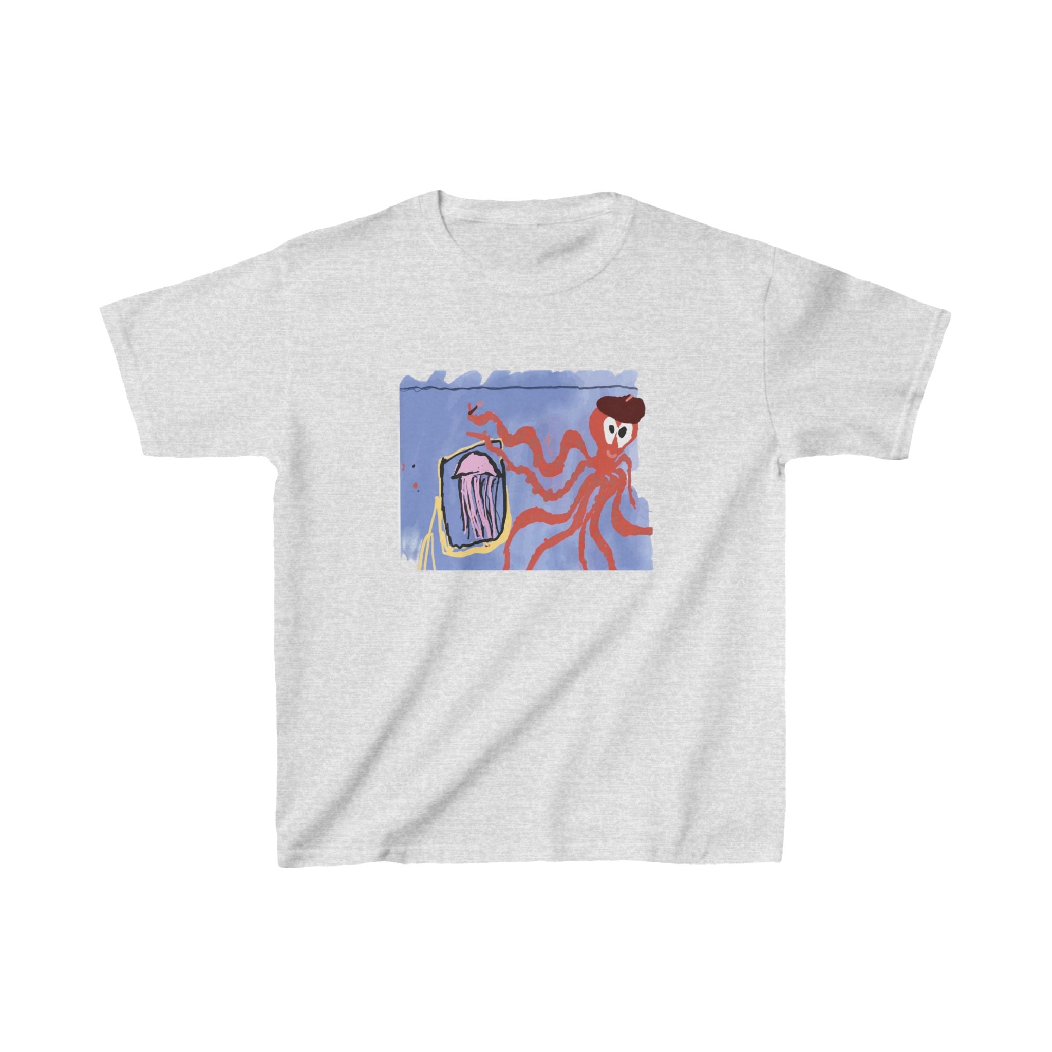 Sky’s Under Sea Masterpiece- Kids Heavy Cotton™ Tee