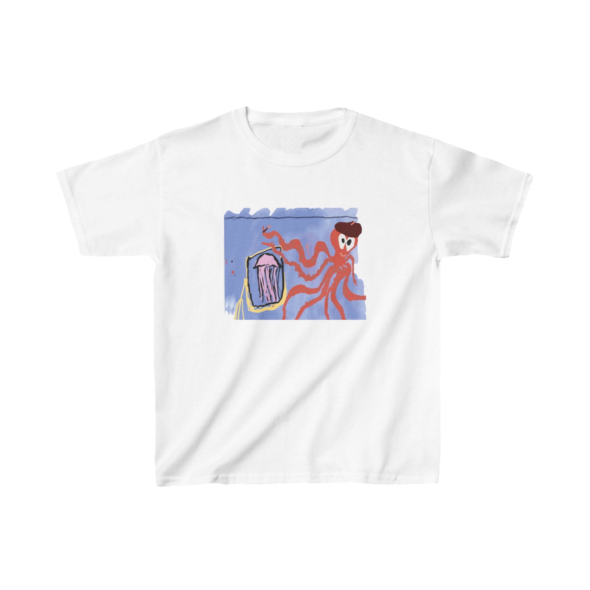 Sky’s Under Sea Masterpiece- Kids Heavy Cotton™ Tee