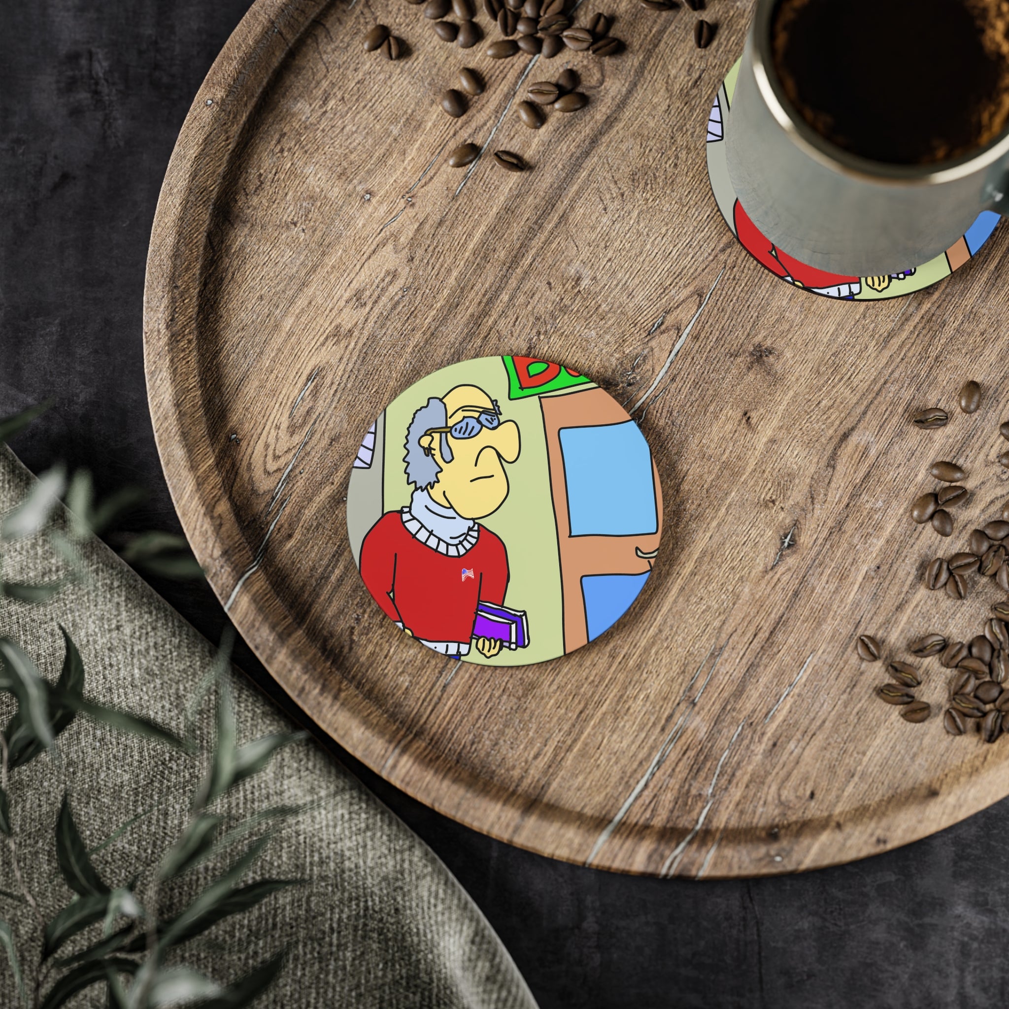 Time Traveling Bookstore George Coasters