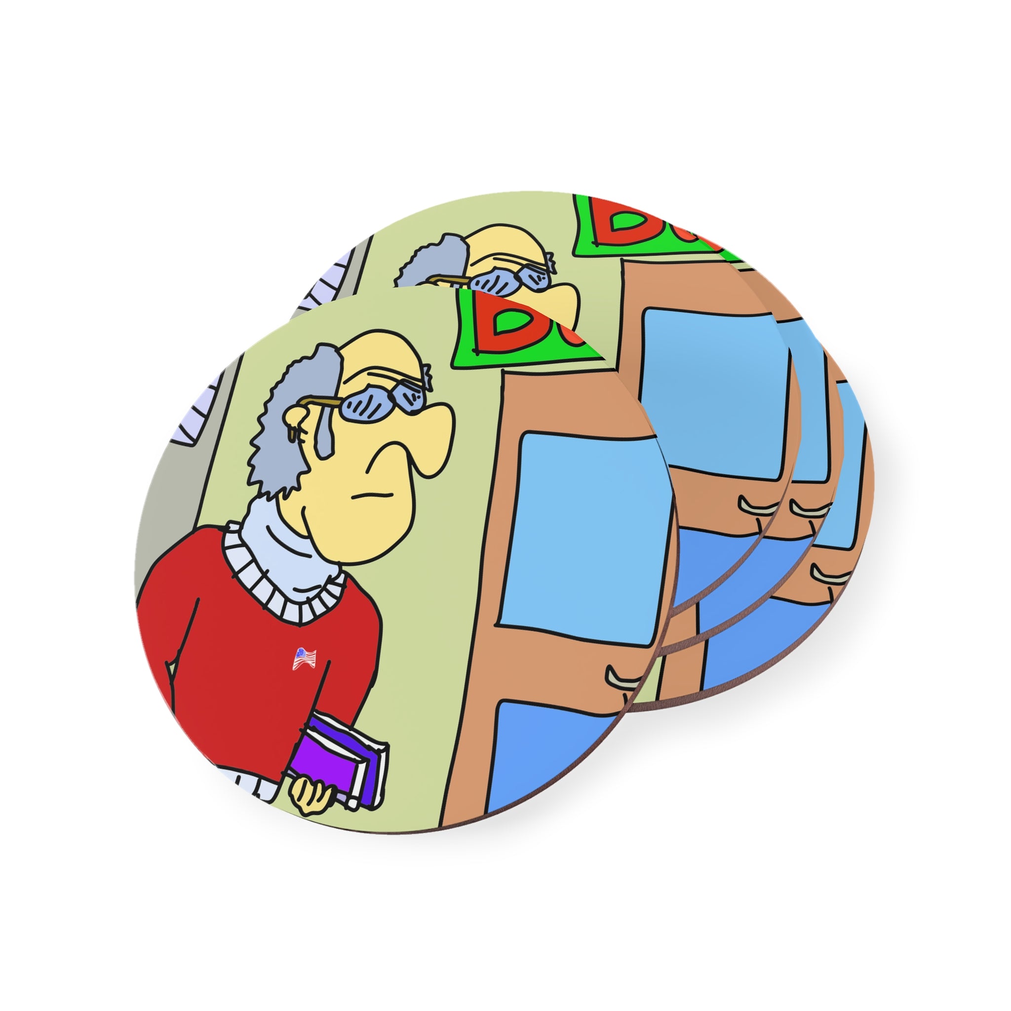Time Traveling Bookstore George Coasters