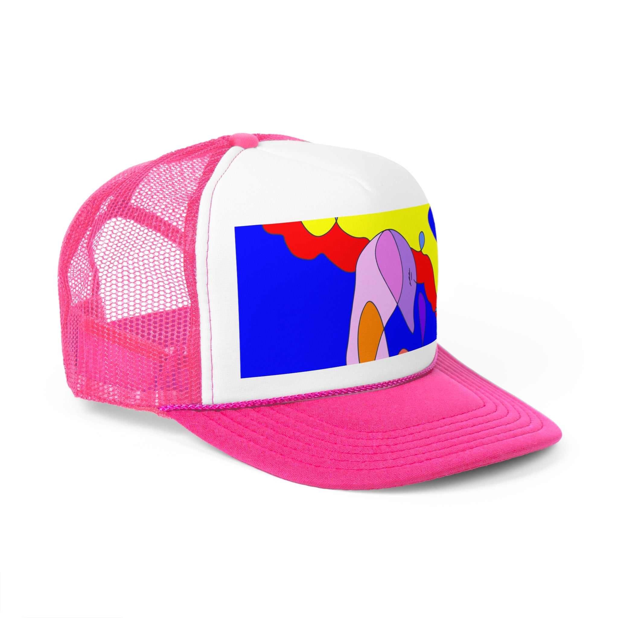 Pink Swan Trucker Caps