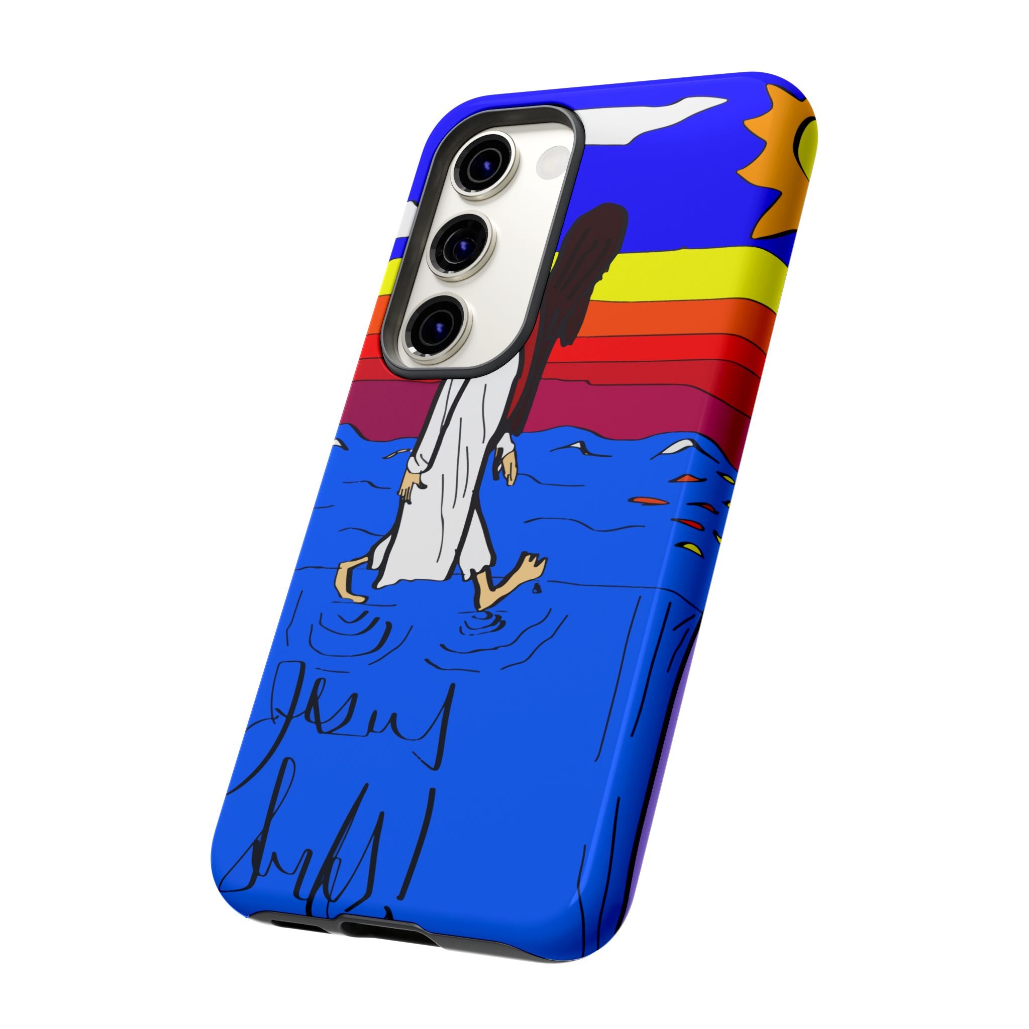 Jesus Surfs “Walks On Water” Tough Cases