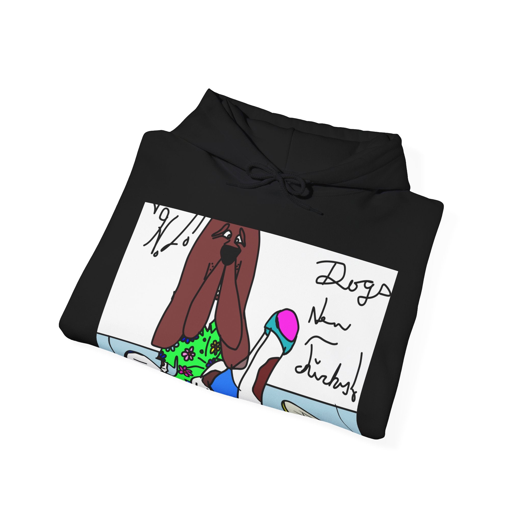 Old Dogs New Tricks - Teddy H Unisex Heavy Blend™ Hooded Sweatshirt