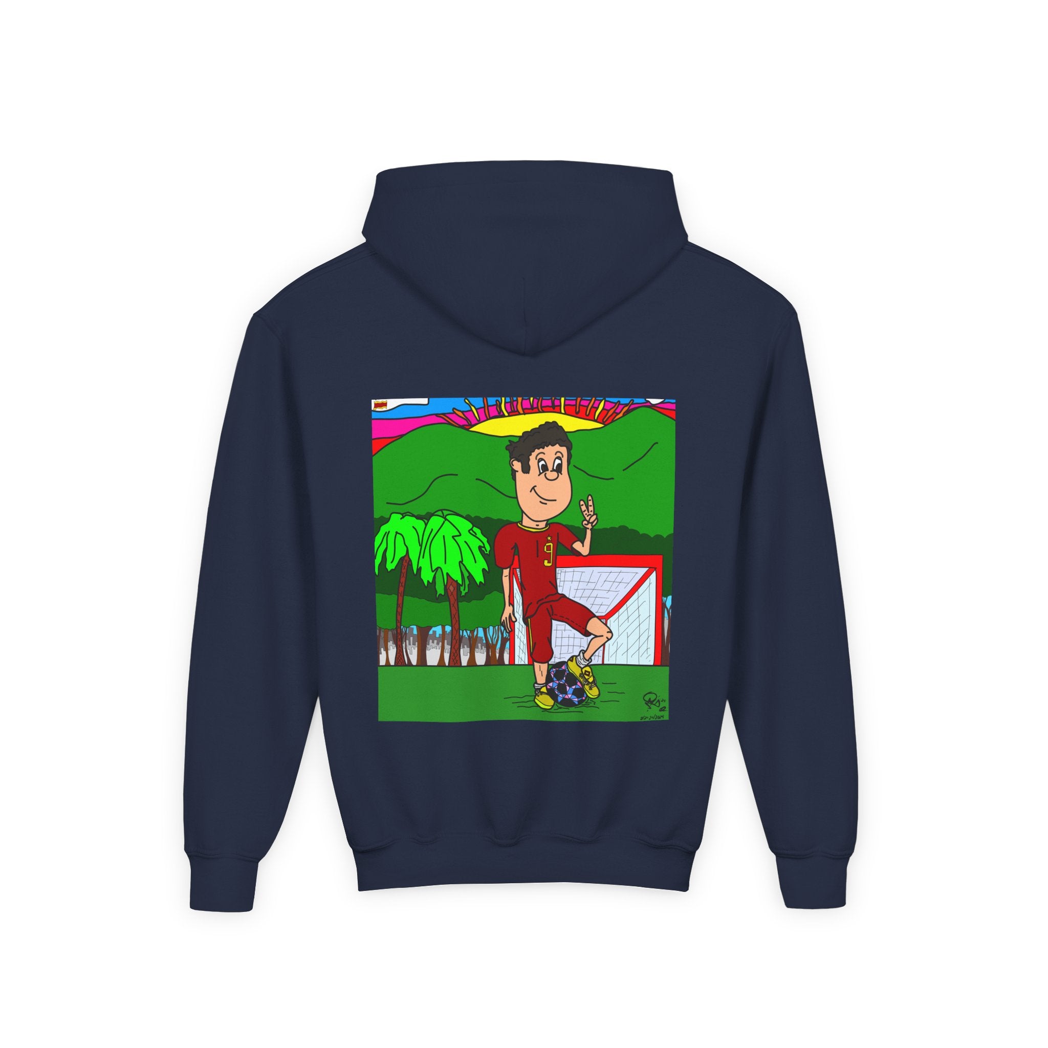 Pepe Fútbol- Youth Heavy Blend Hooded Sweatshirt