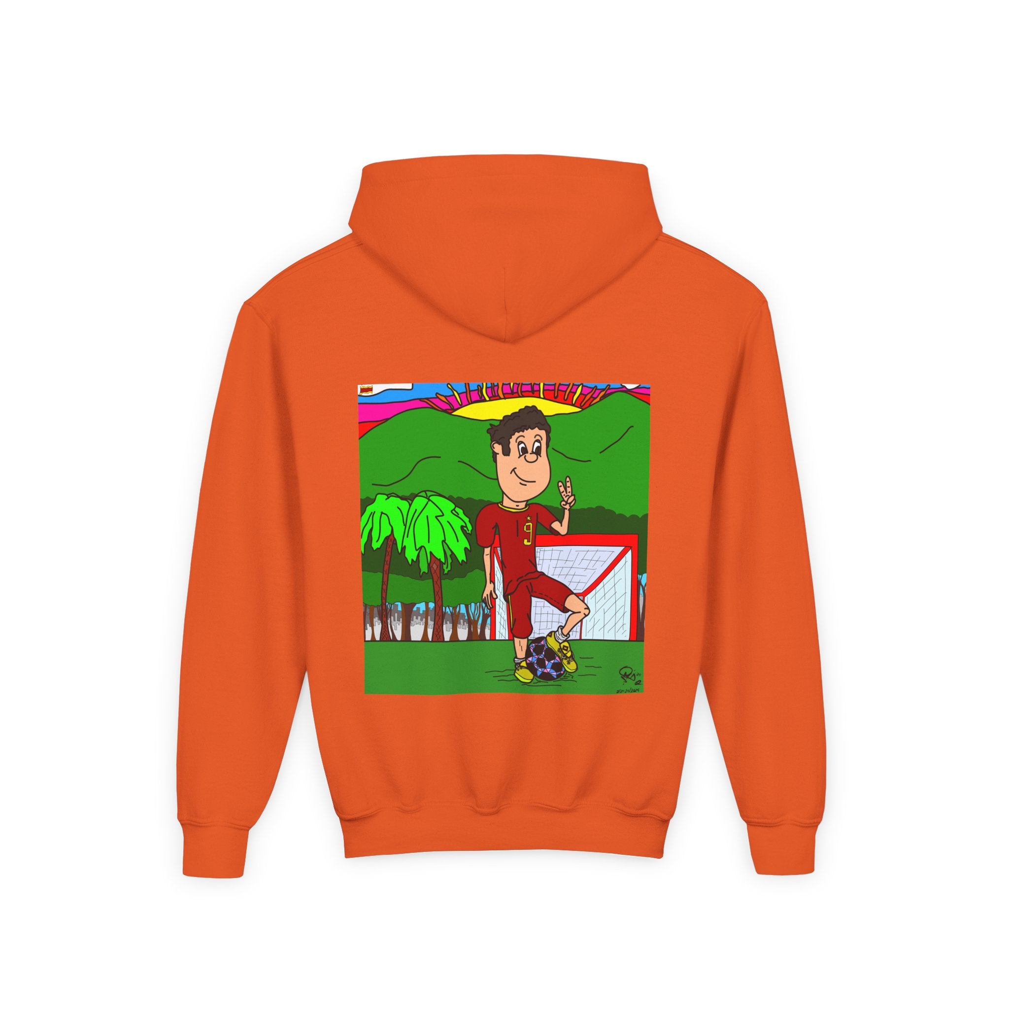 Pepe Fútbol- Youth Heavy Blend Hooded Sweatshirt