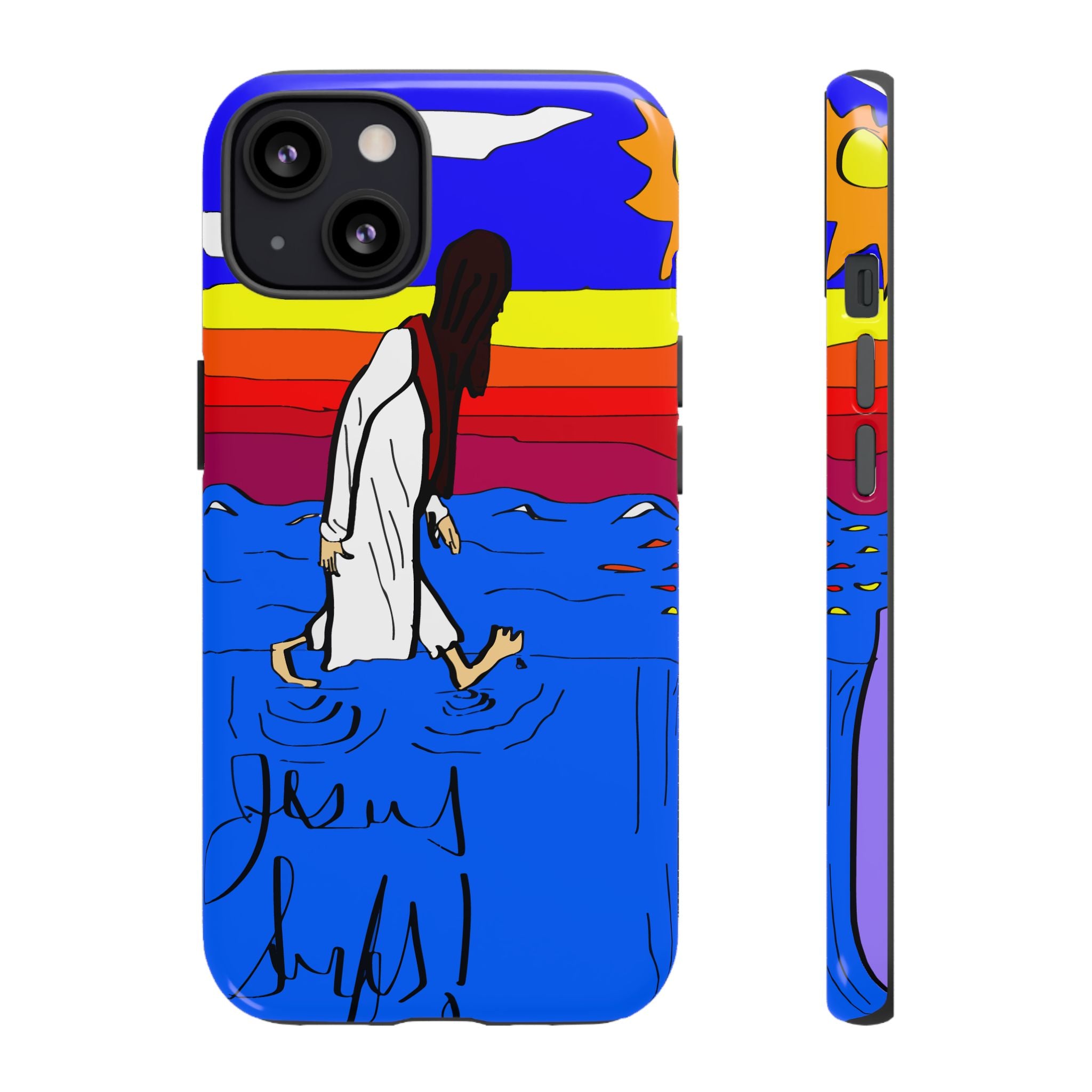 Jesus Surfs “Walks On Water” Tough Cases