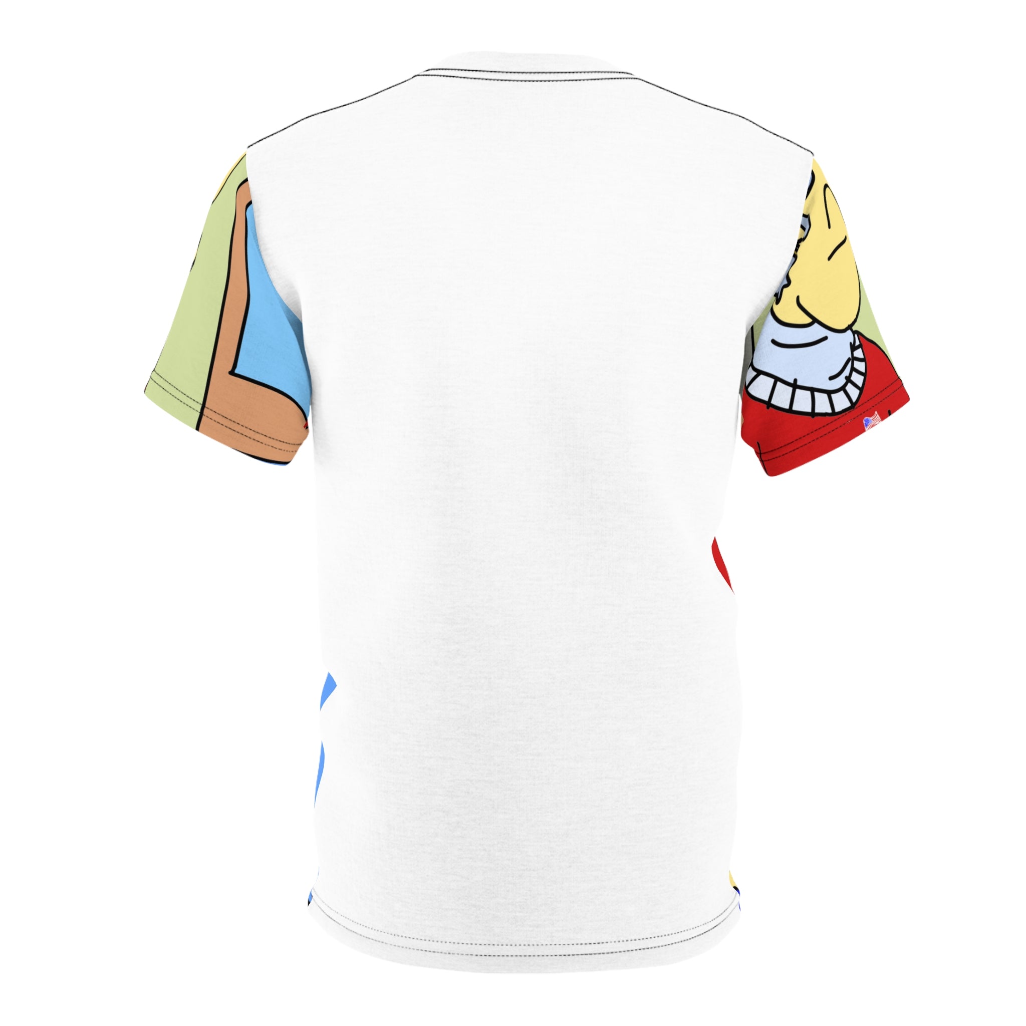 Time Traveling Bookstore George Unisex Cut & Sew Tee (AOP)