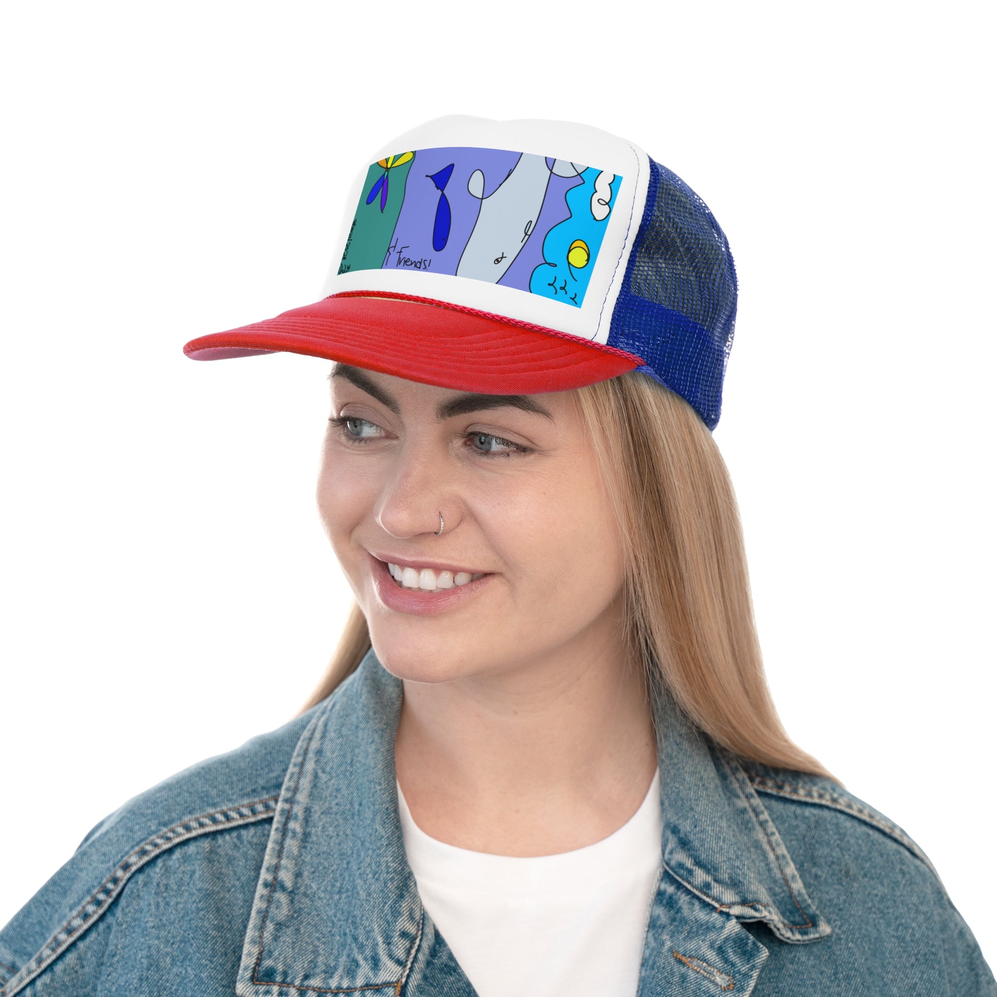 Dolphin & Friends Trucker Caps
