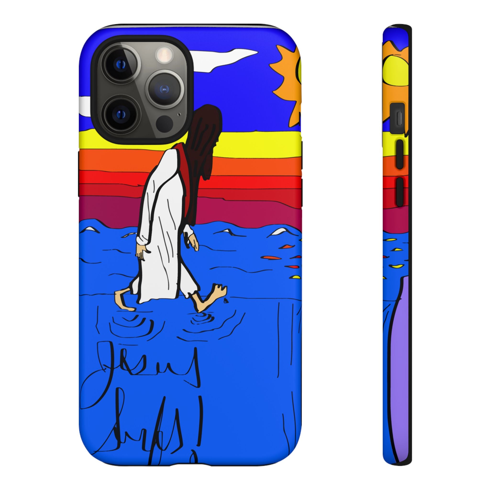 Jesus Surfs “Walks On Water” Tough Cases