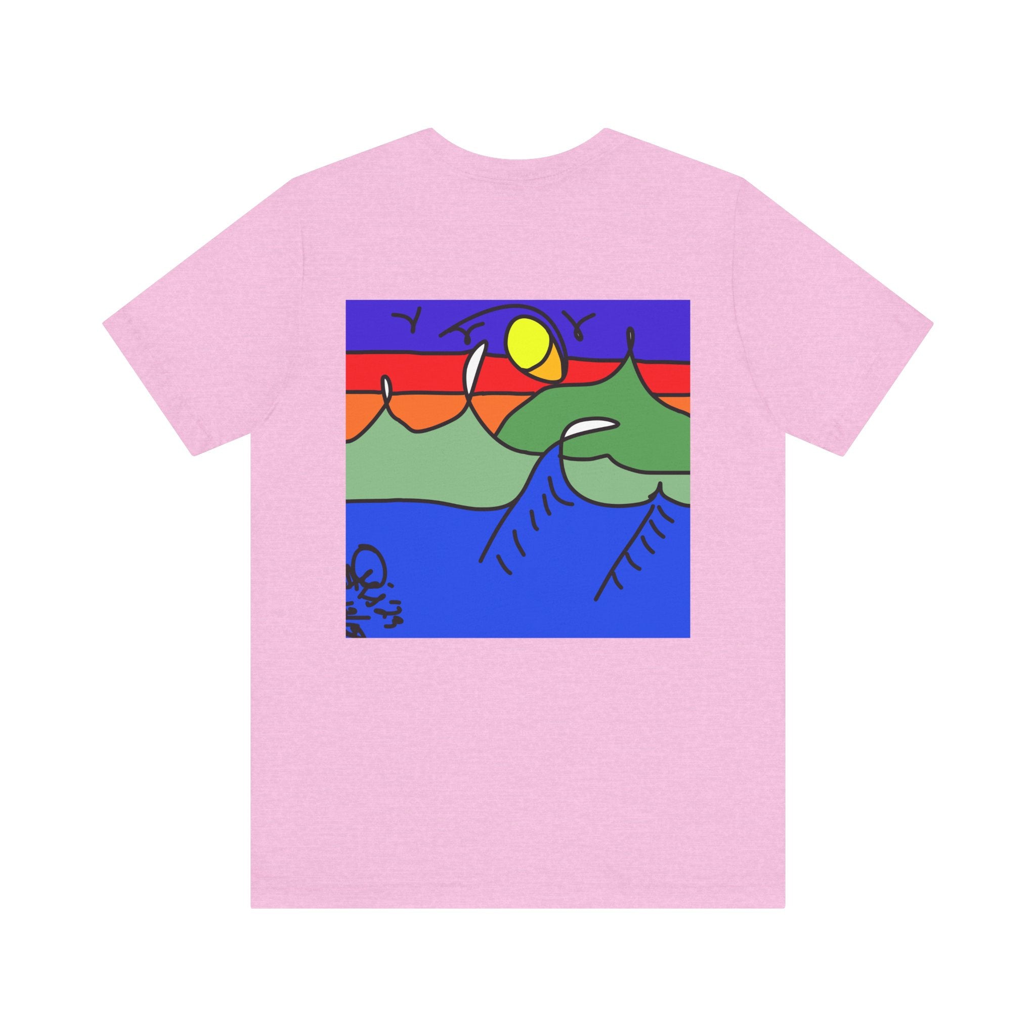 Snowy Peaks - Unisex Jersey Short Sleeve Tee