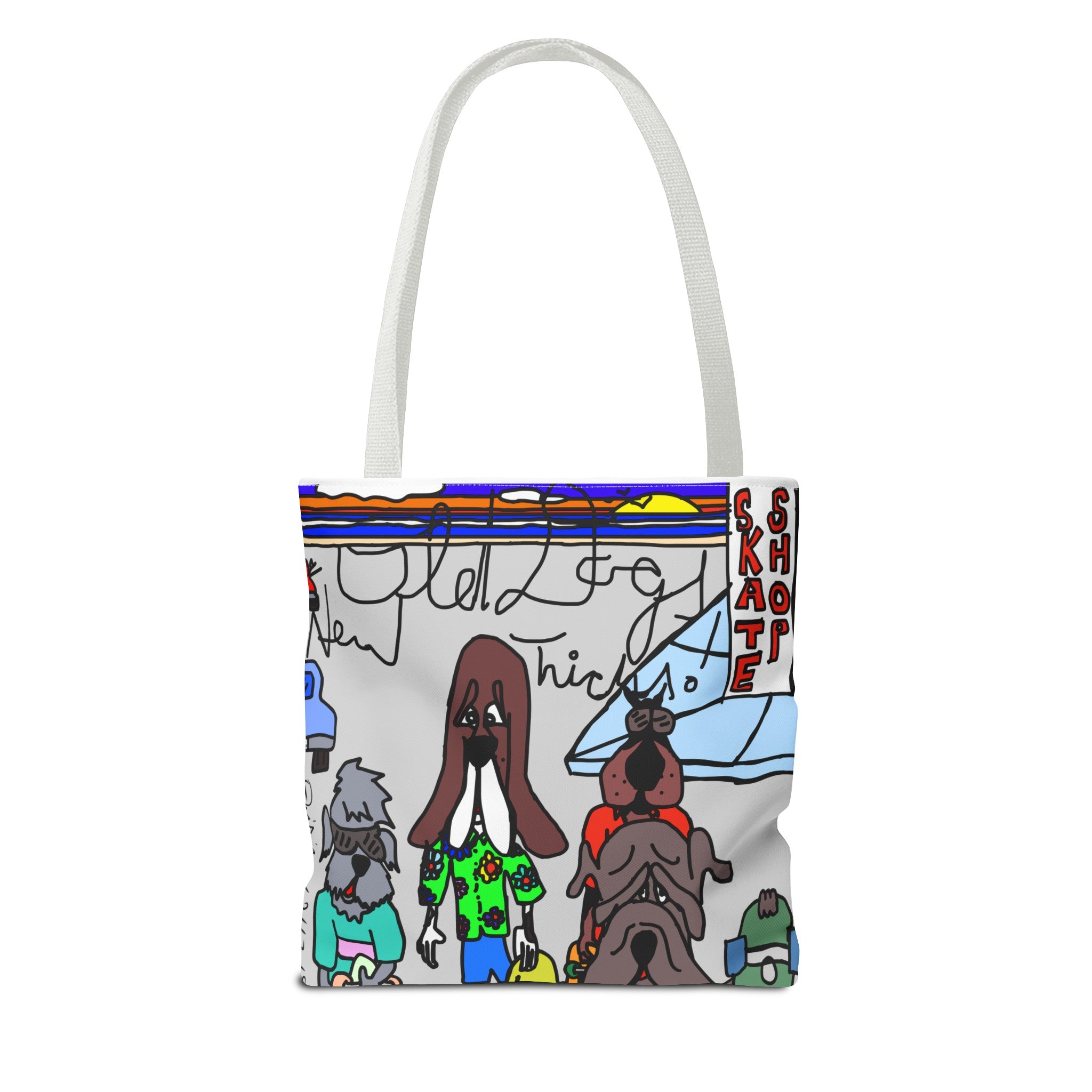 Old Dogs New Tricks Tote Bag (AOP)