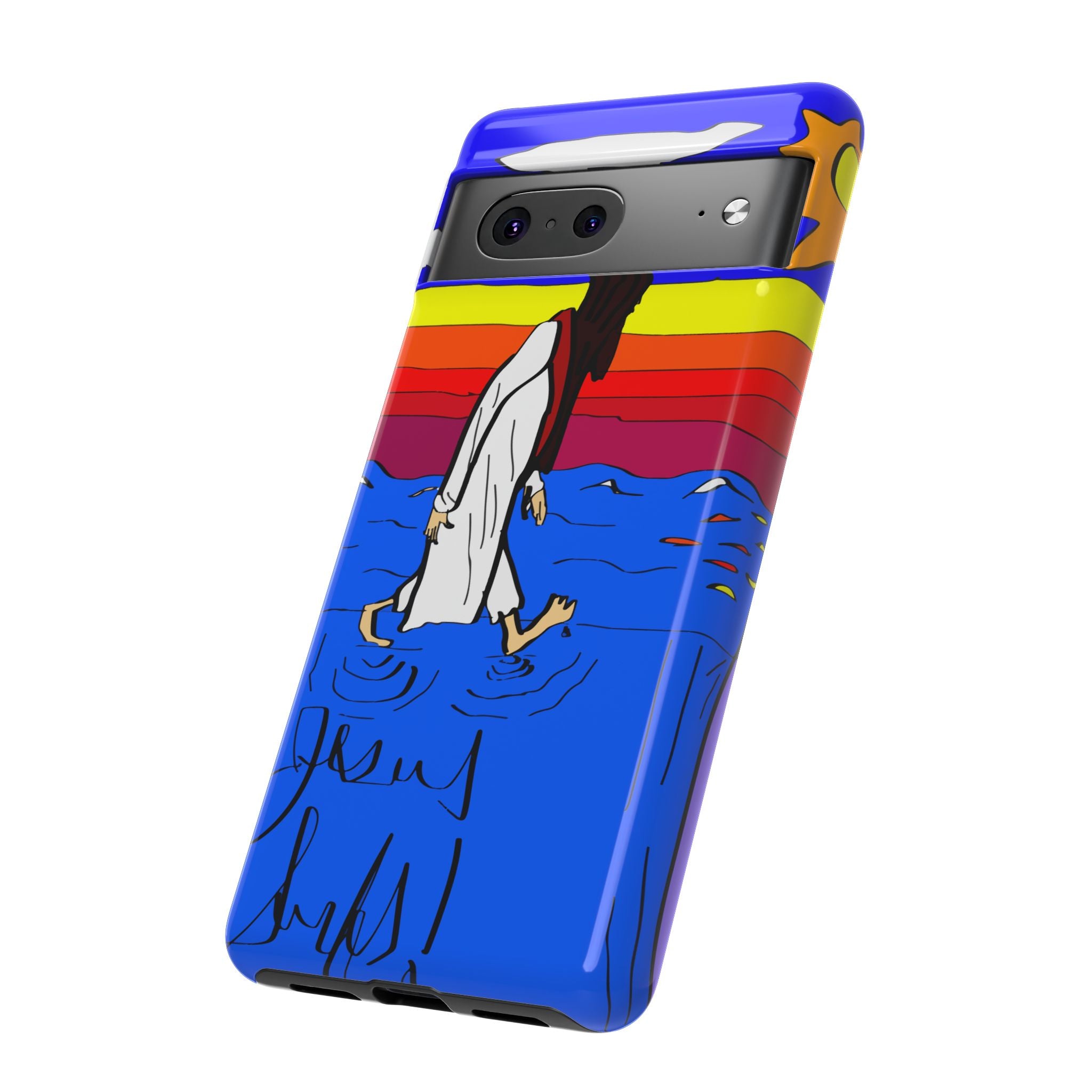 Jesus Surfs “Walks On Water” Tough Cases