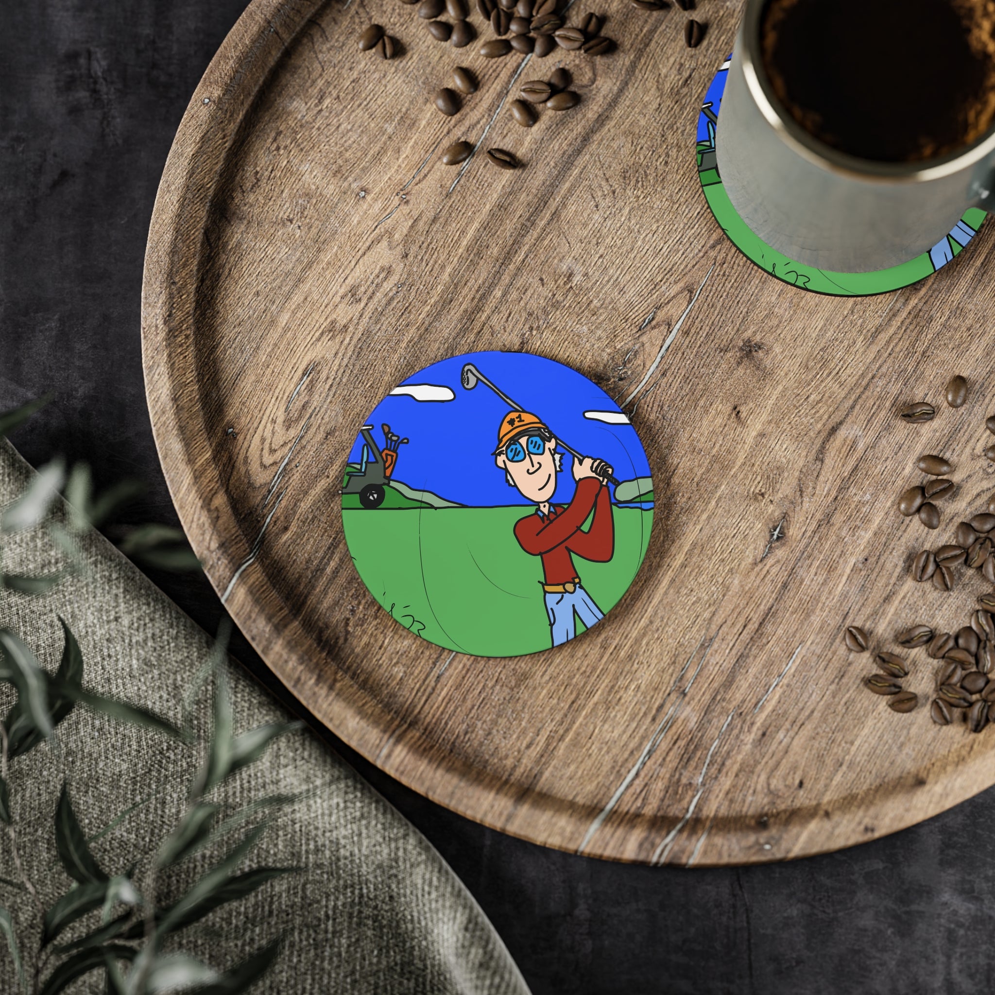 Hole In 1 Coasters