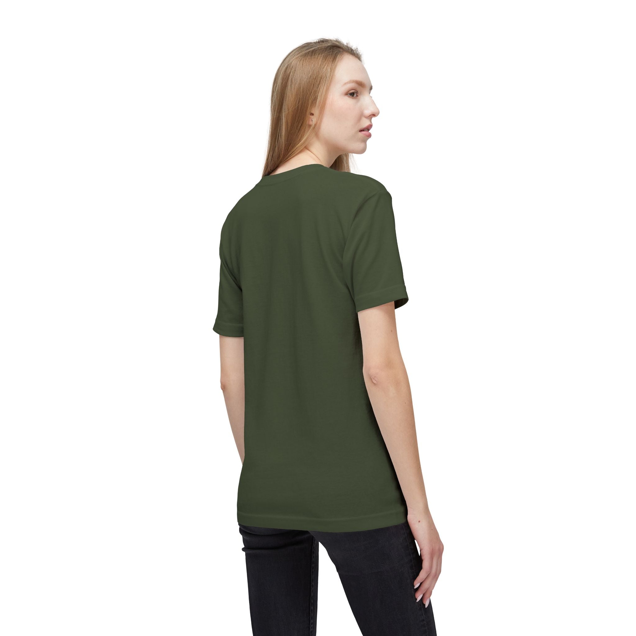 Jesus Surfs “Walks On Water” Front Graphic Unisex Deluxe T-shirt