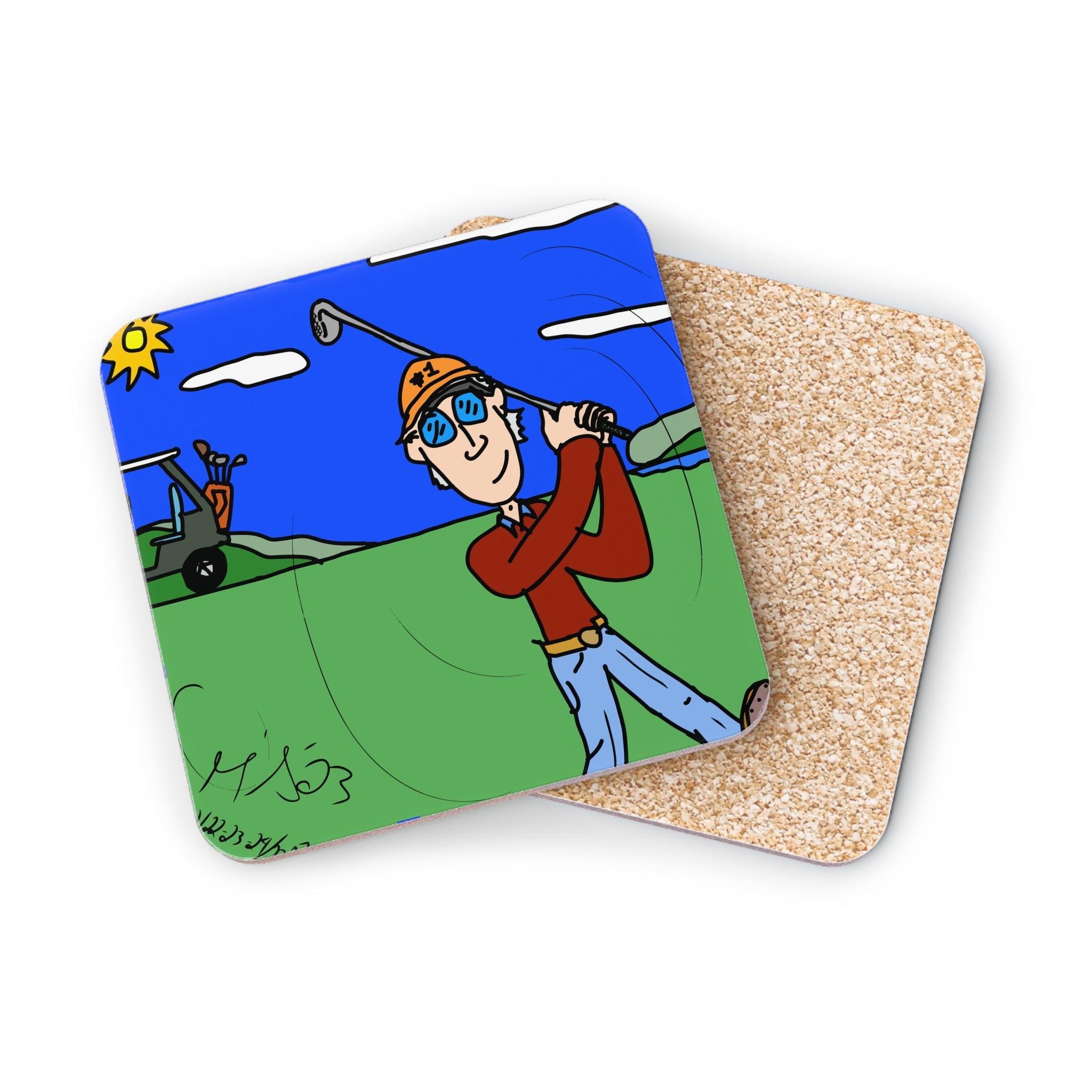 Hole In 1 Coasters
