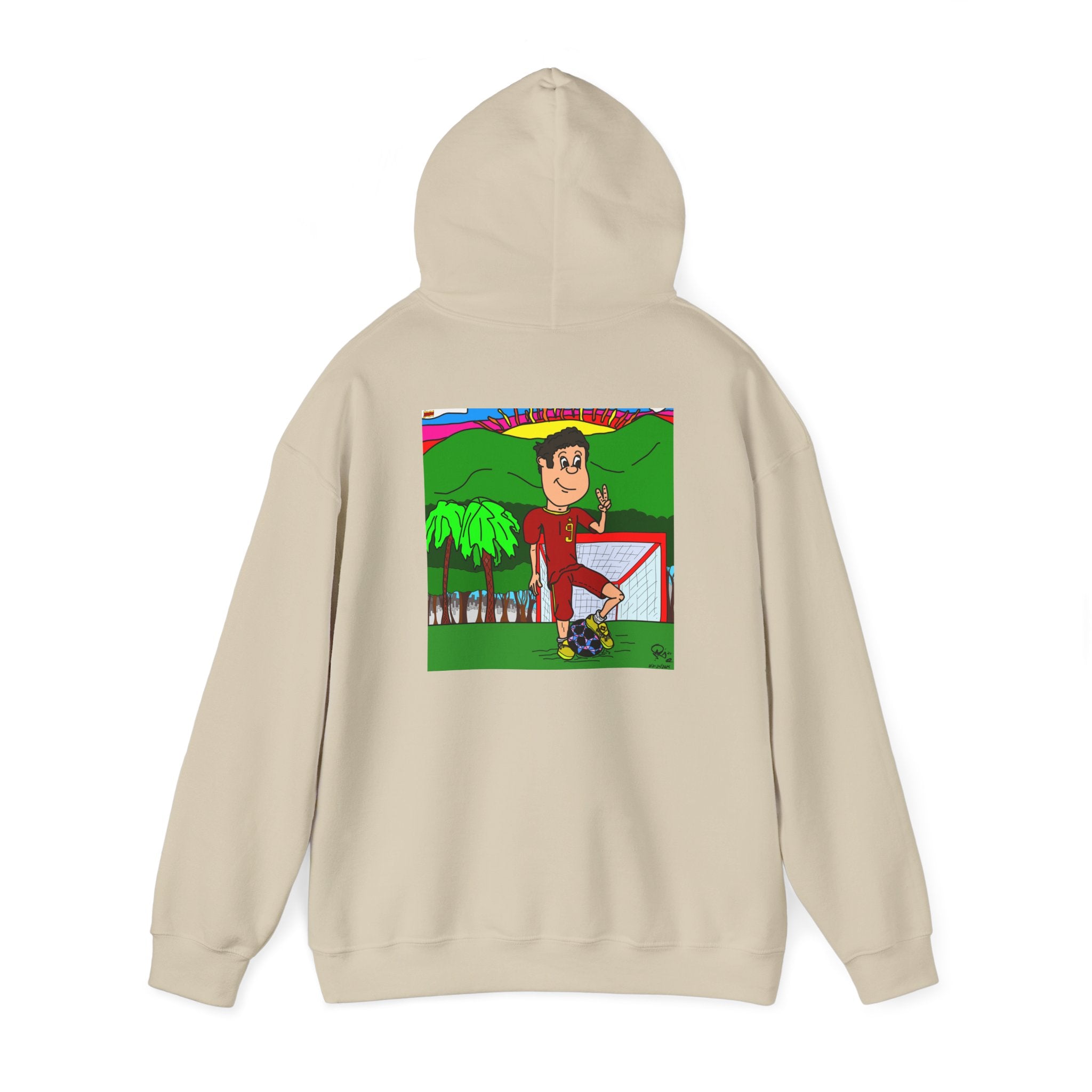 Pepe Fútbol - Unisex Heavy Blend™ Hooded Sweatshirt
