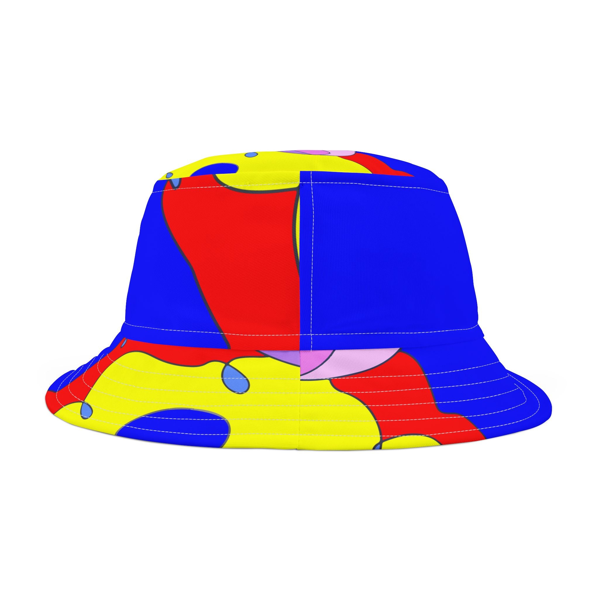 Pink Swan Bucket Hat (AOP)