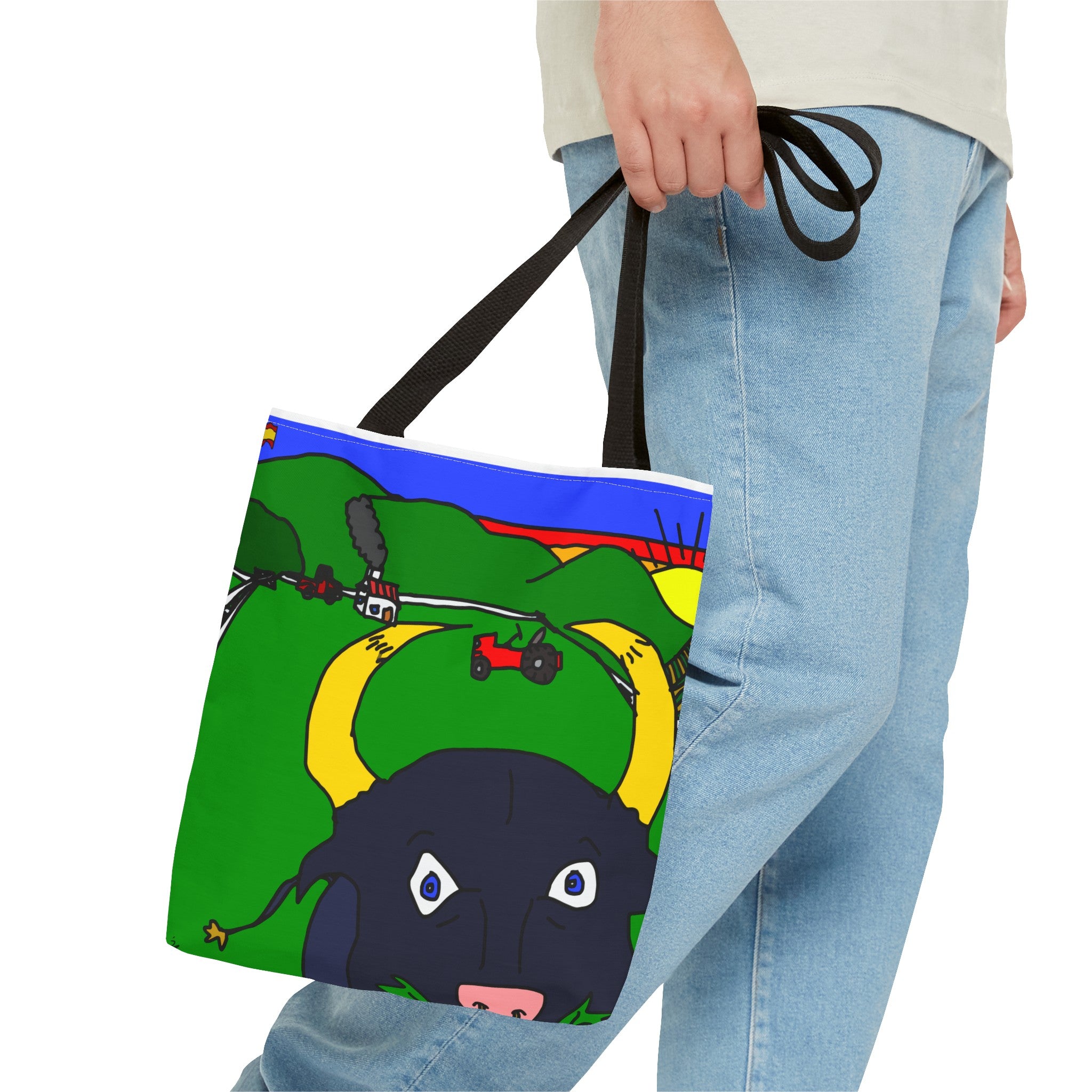 Hello Toro Tote Bag (AOP)