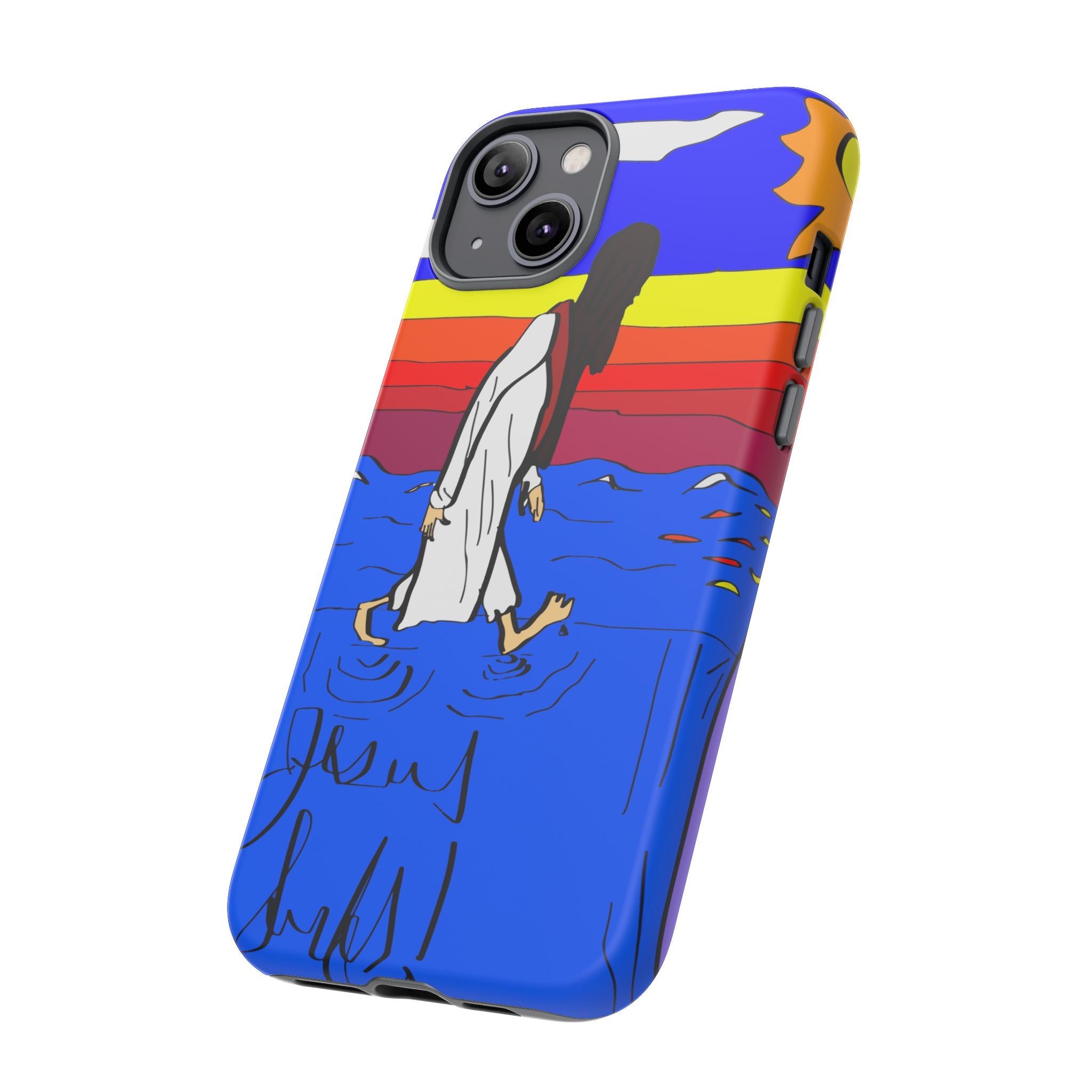 Jesus Surfs “Walks On Water” Tough Cases