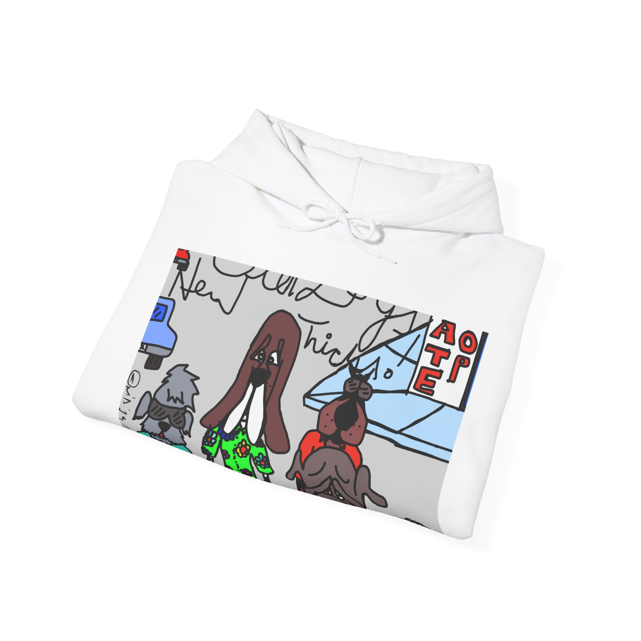 Old Dogs New Tricks Unisex Heavy Blend™ Hooded Sweatshirt