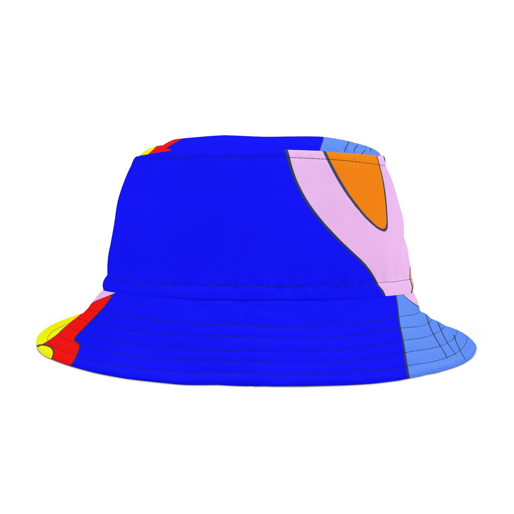 Pink Swan Bucket Hat (AOP)