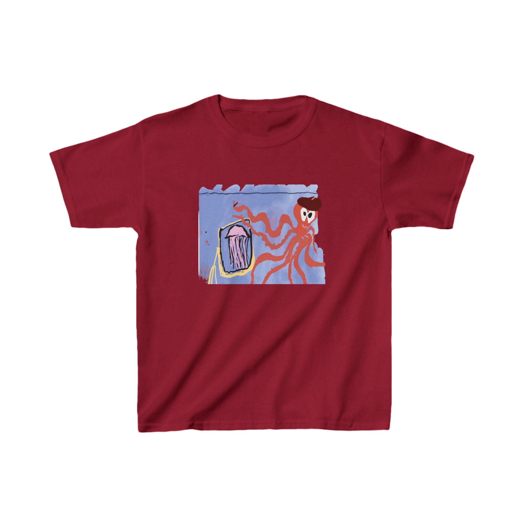 Sky’s Under Sea Masterpiece- Kids Heavy Cotton™ Tee