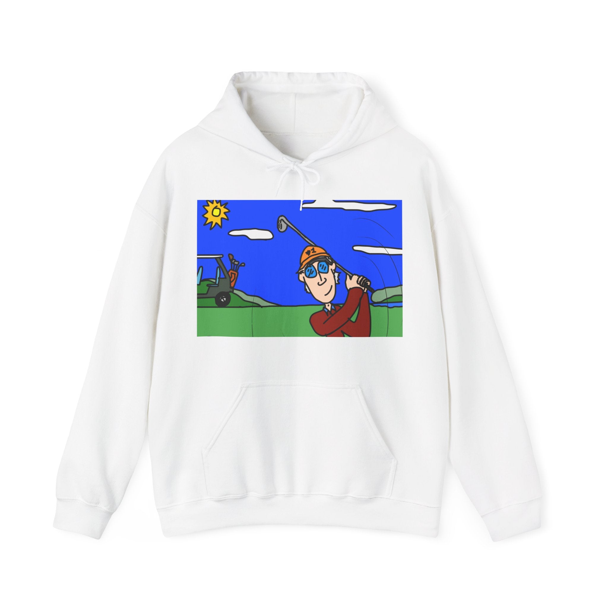 Hole In 1 Unisex Heavy Blend™ Hooded Sweatshirt