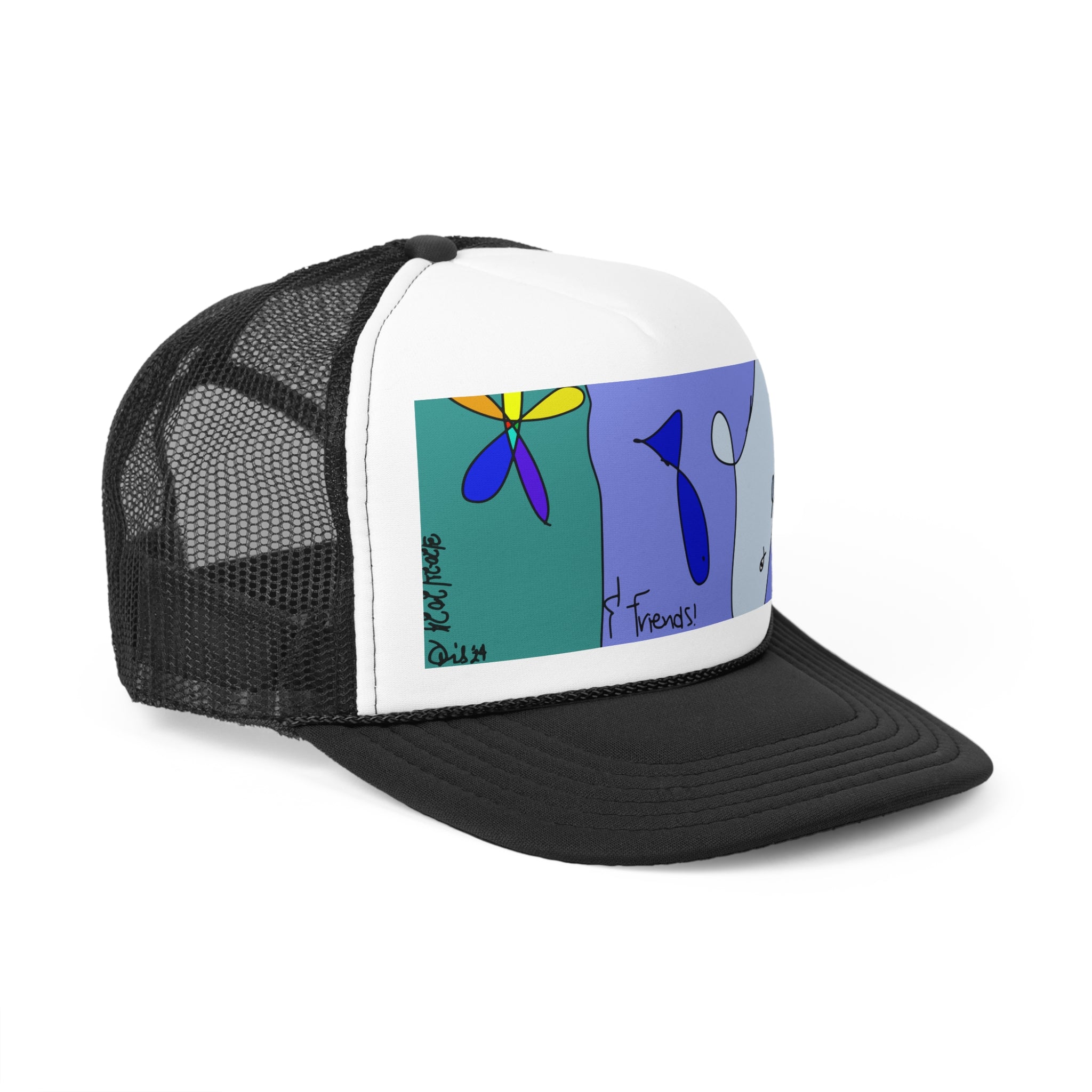 Dolphin & Friends Trucker Caps