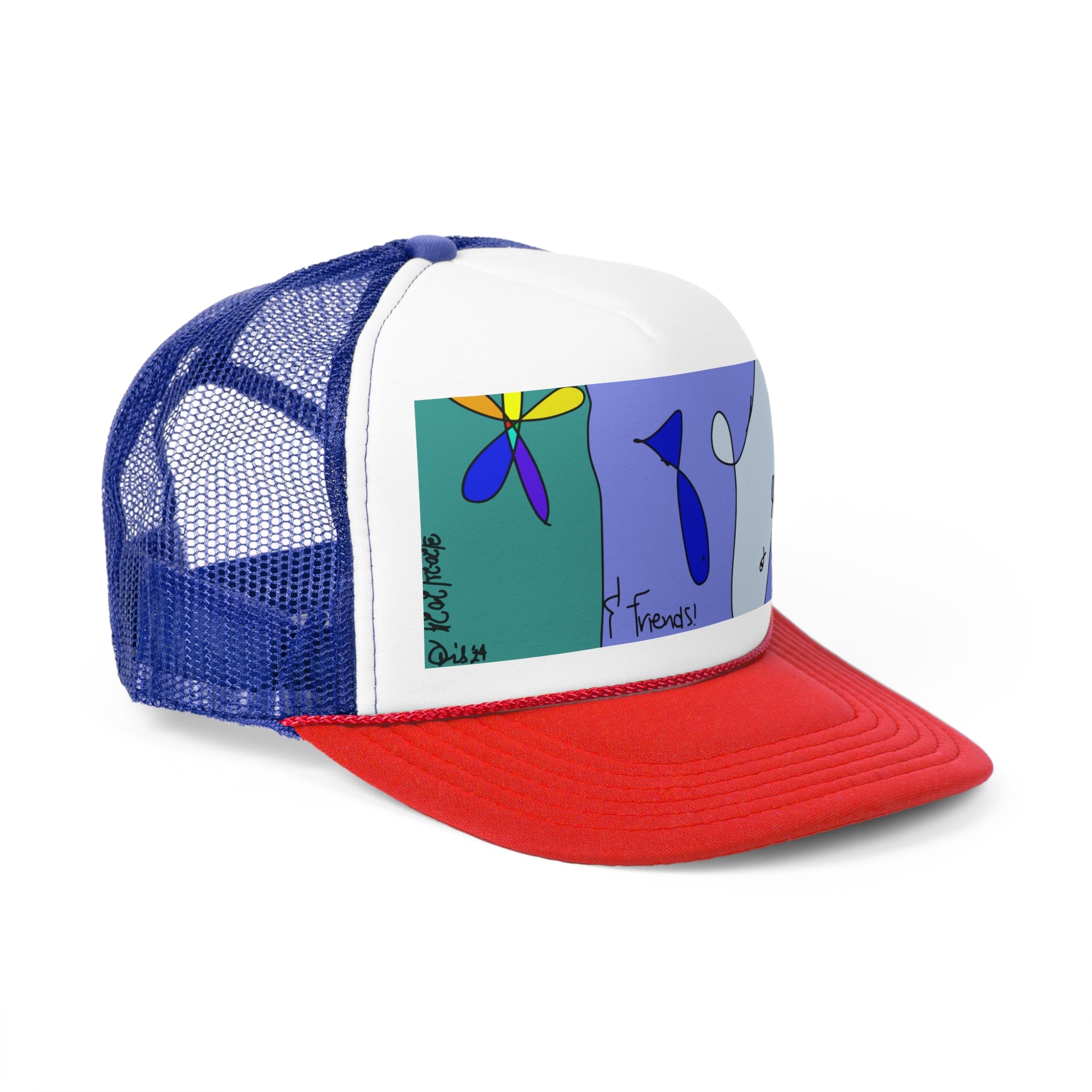 Dolphin & Friends Trucker Caps